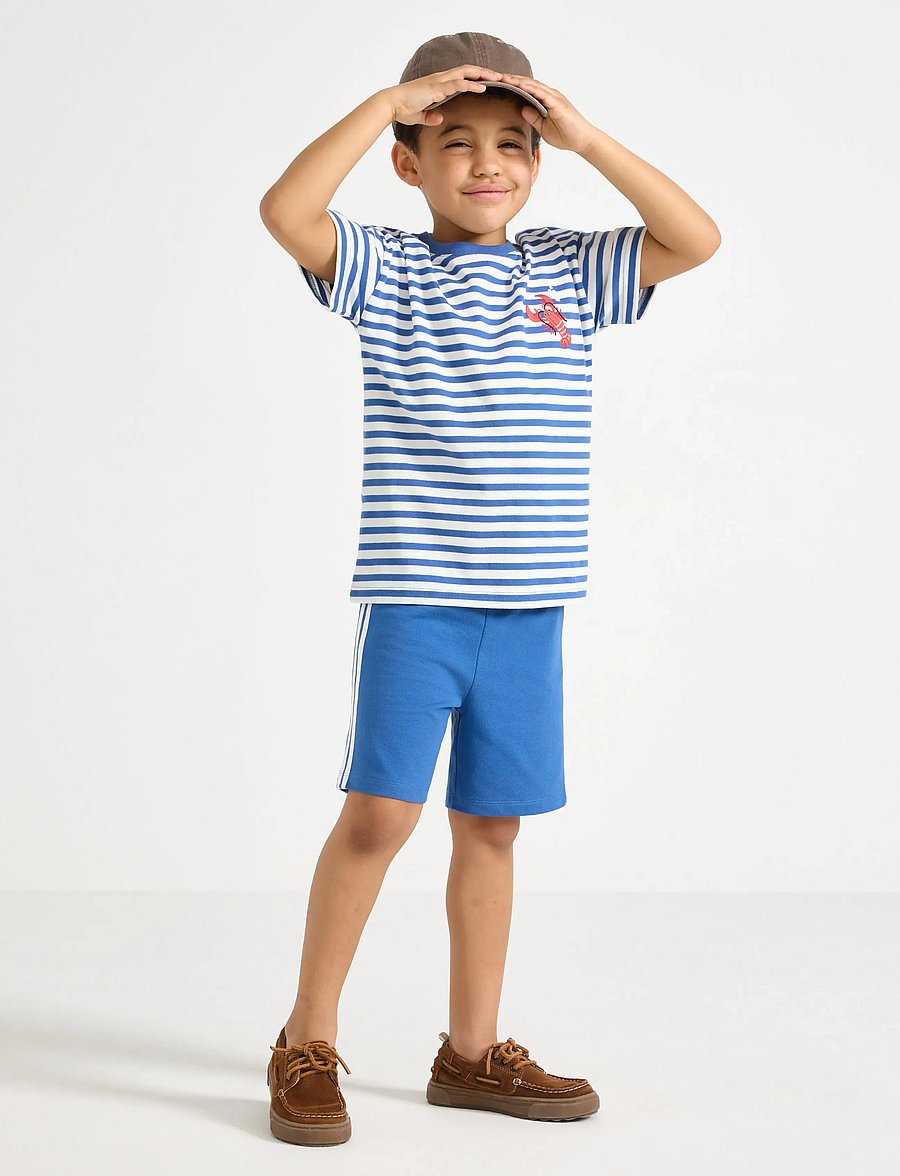 Lindex - Sweat shorts - sweatshorts - blue - 0