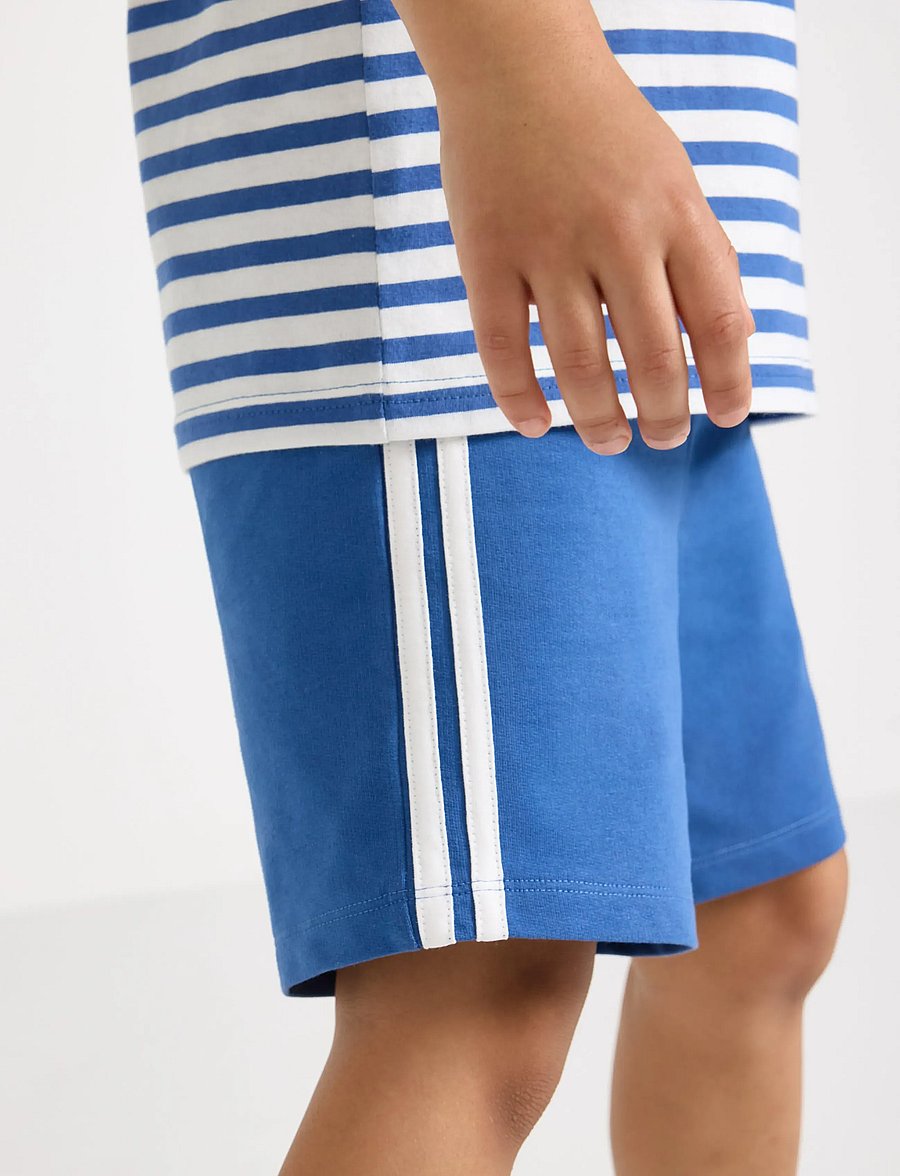 Lindex - Sweat shorts - sweatshorts - blue - 4