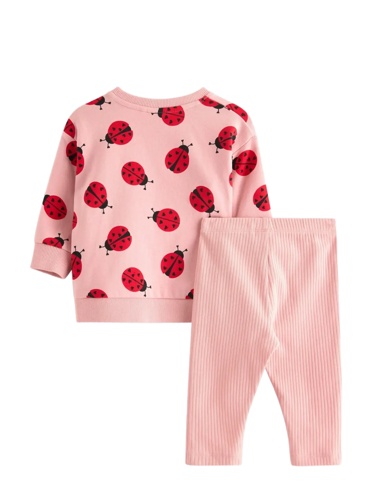 Lindex - Set - sweatshirt and leggings - osta vanuse järgi - light pink - 1