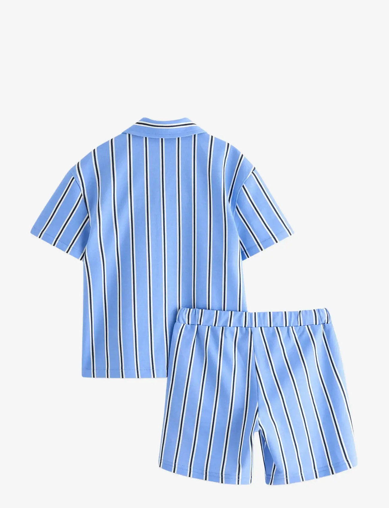 Lindex - Set - top and sweat shorts - sets mit kurzärmeligem t-shirt - blue - 2
