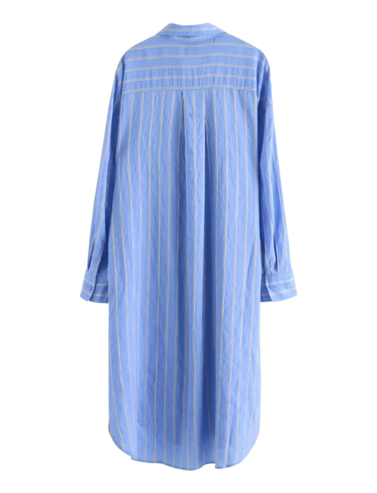 Lindex - Shirt dress with midi length - skjortklänningar - light dusty blue - 2