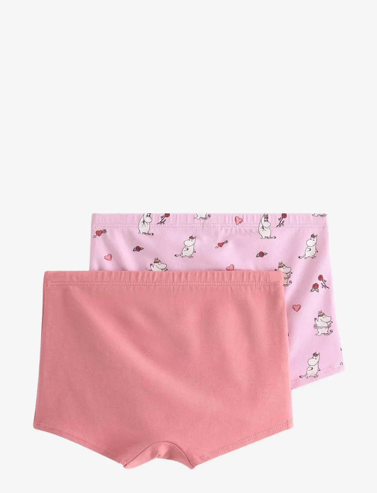 Lindex - Boxer SG 2 pack Moomin - trusser - light dusty pink - 1
