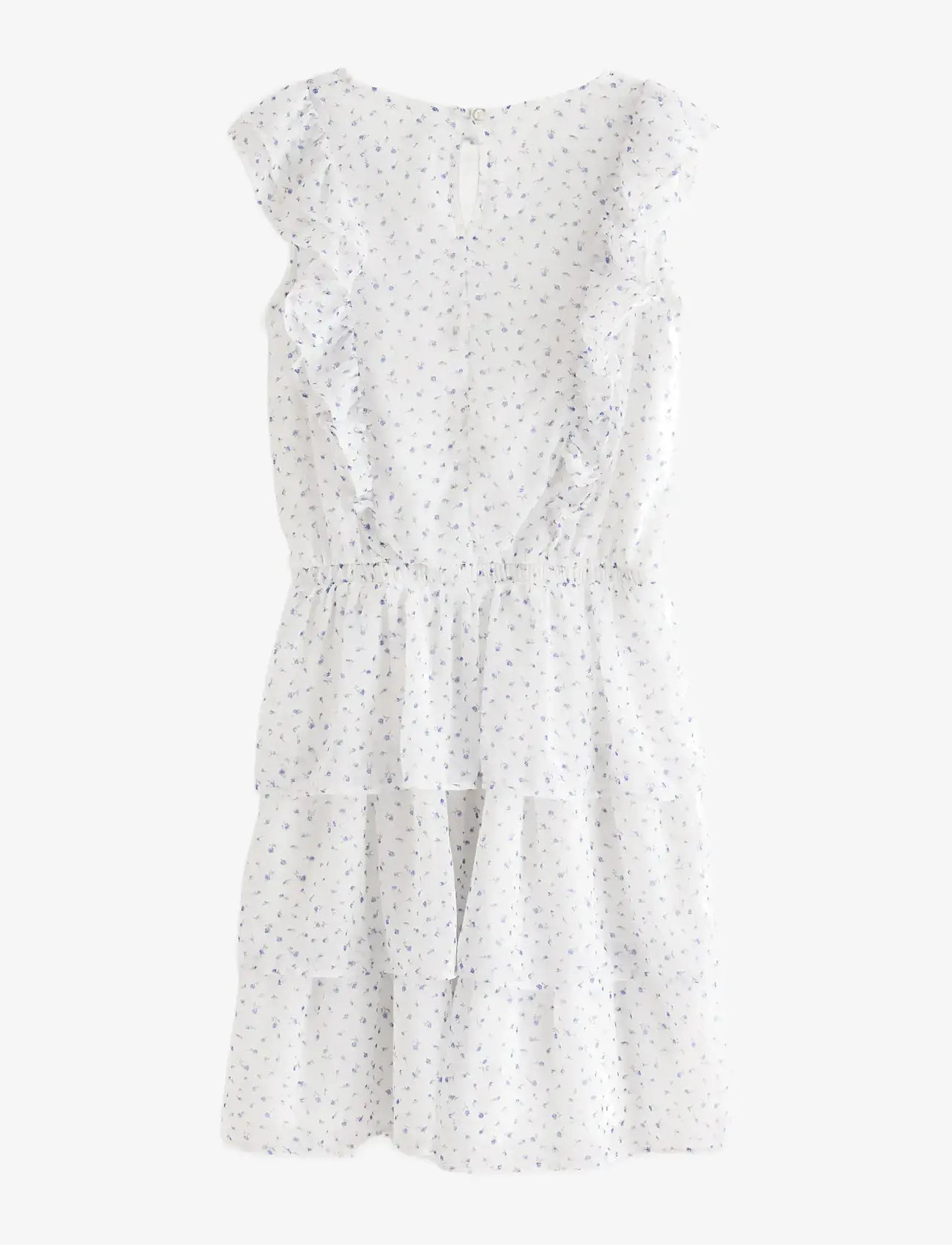 Lindex - Flounce dress - kortærmede hverdagskjoler - off white - 2