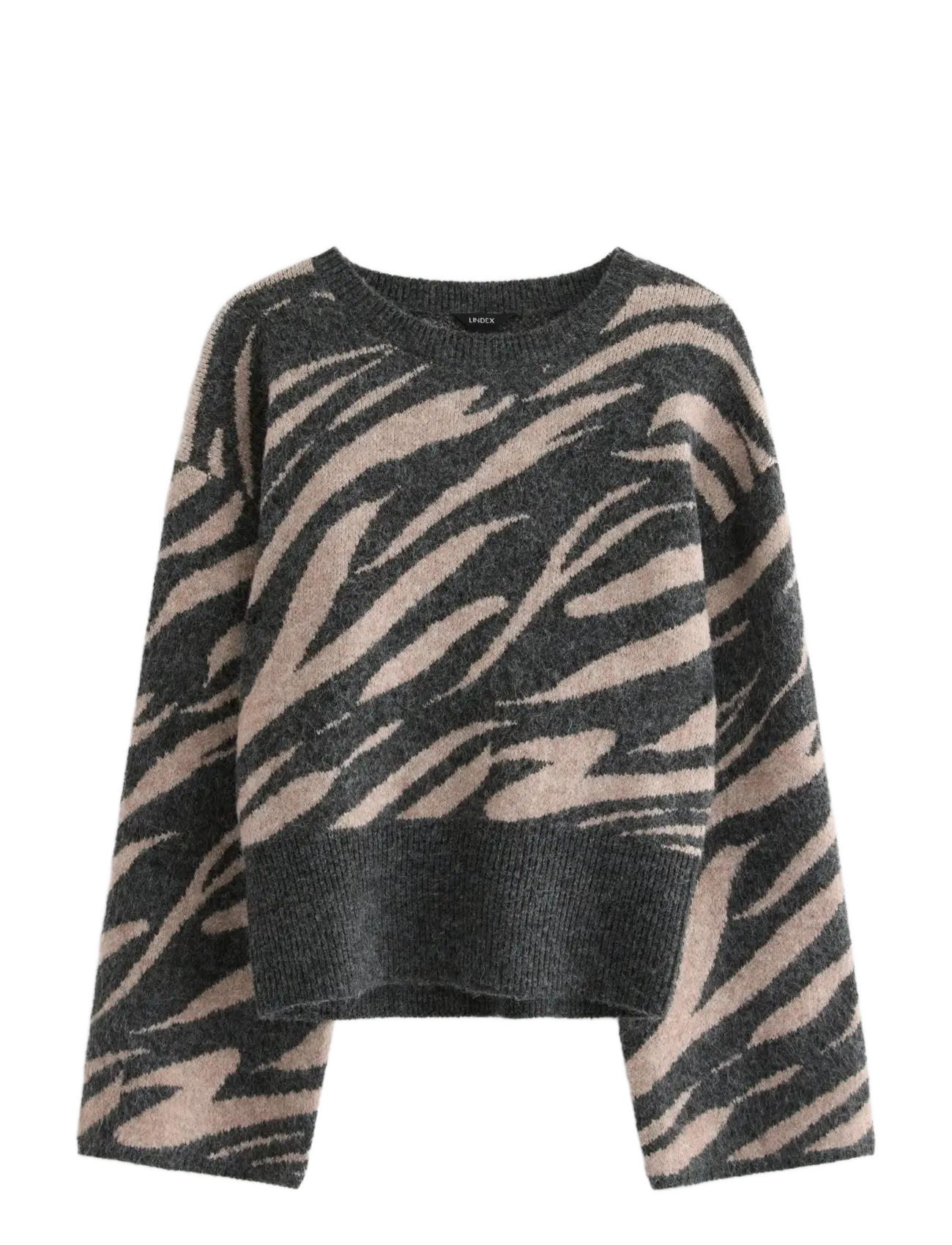 LINDEX Pullover Hermina Grau - L - Damen