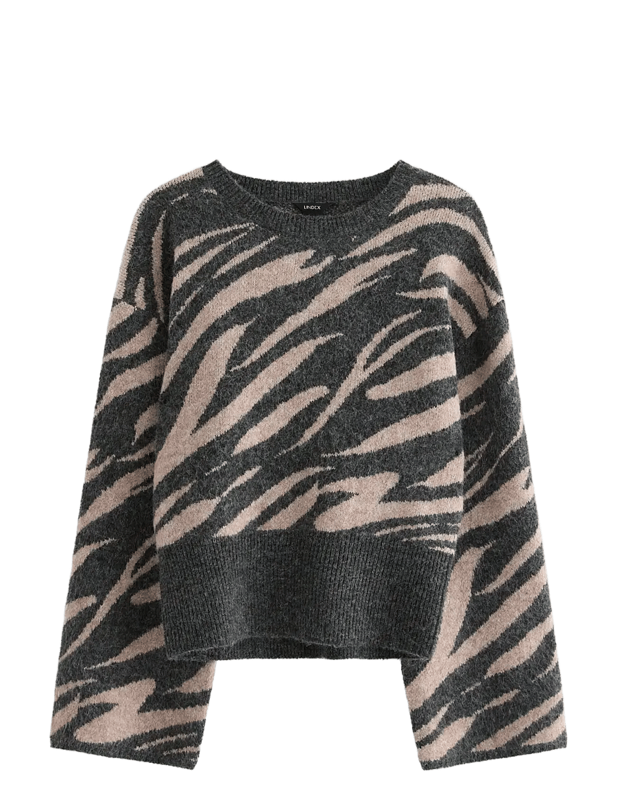 Lindex - Sweater Hermina - kampsunid - dark grey melange - 1