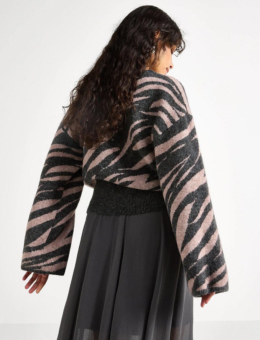 Lindex - Sweater Hermina - kampsunid - dark grey melange - 3
