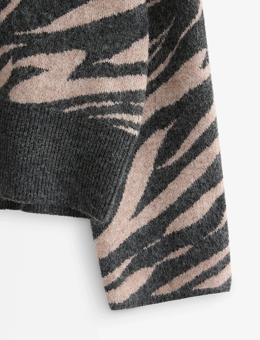 Lindex - Sweater Hermina - kampsunid - dark grey melange - 5