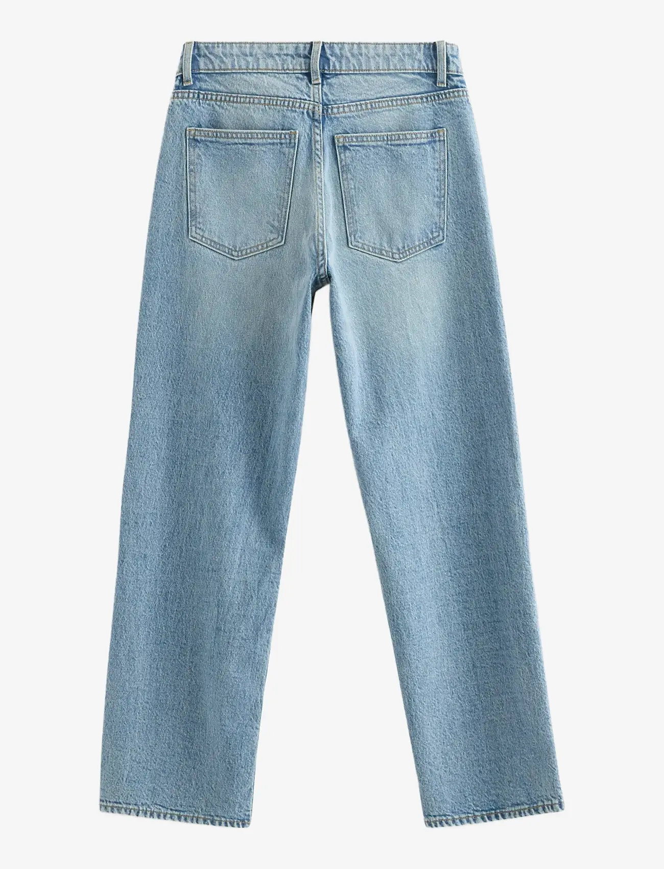 Lindex - STRAIGHT Nea cropped jeans with light stretch - straight jeans - light denim - 2