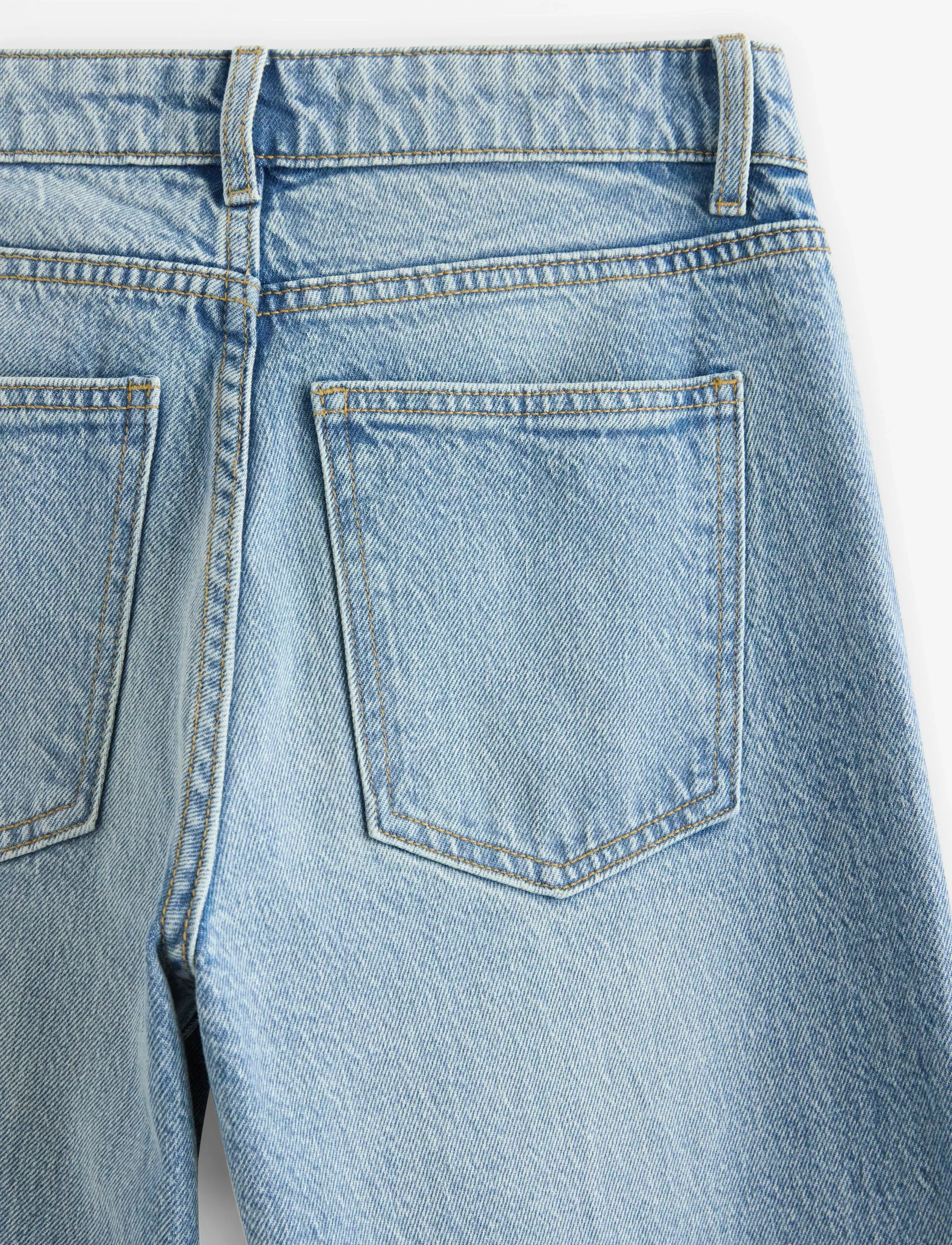 Lindex - STRAIGHT Nea cropped jeans with light stretch - džinsa bikses ar taisnām starām - light denim - 5