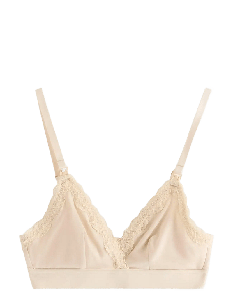 Lindex - Nursing bra - undertøj - light beige - 0
