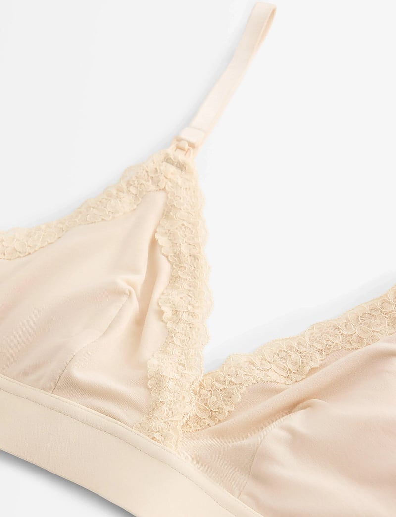 Lindex - Nursing bra - undertøj - light beige - 2