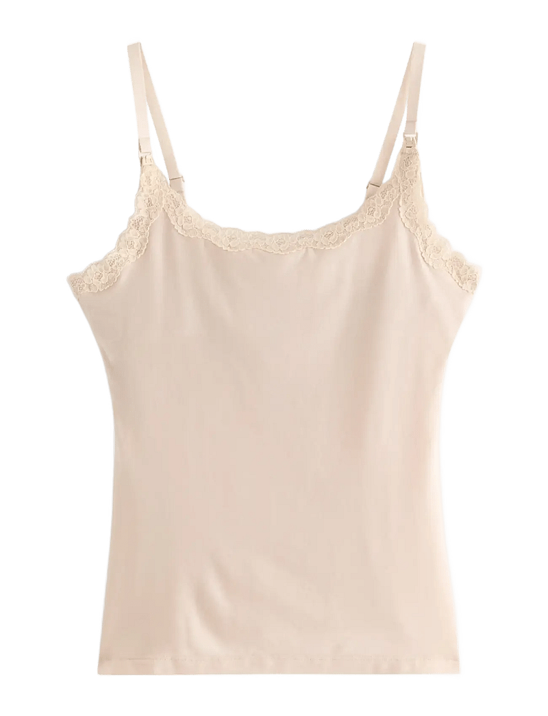 Lindex - MOM Nursing camisole - undertøj - light beige - 0