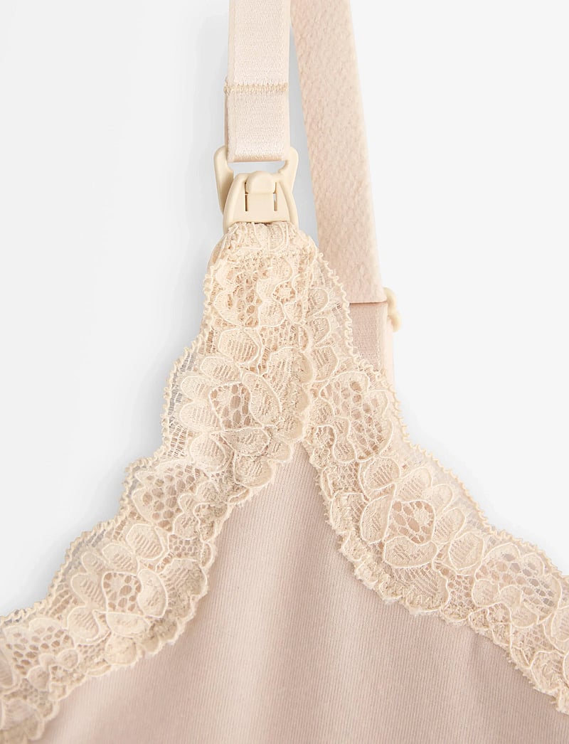 Lindex - MOM Nursing camisole - undertøj - light beige - 2