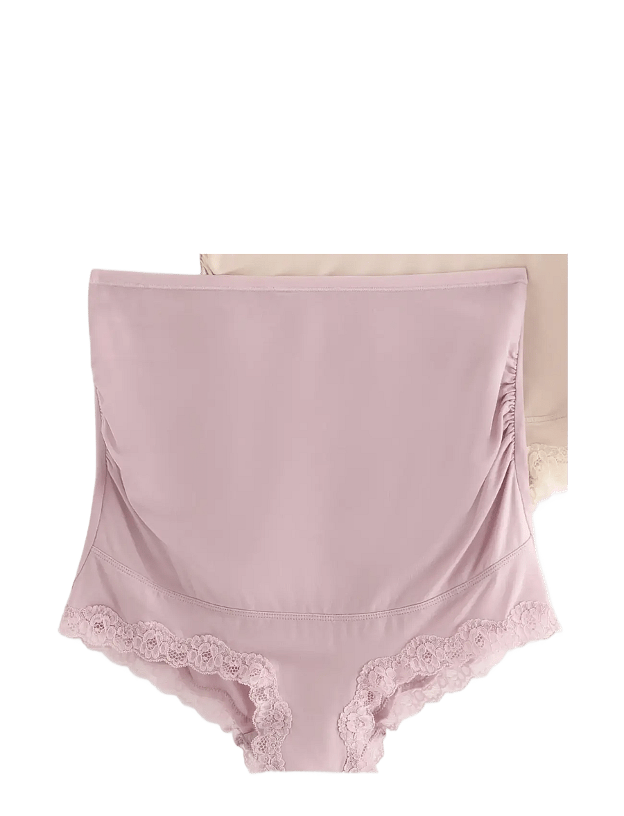 Lindex - 2-pack maternity briefs - underkläder - light dusty lilac - 1