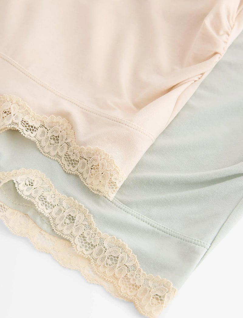 Lindex - 2-pack maternity briefs - unterwäsche - light green - 5
