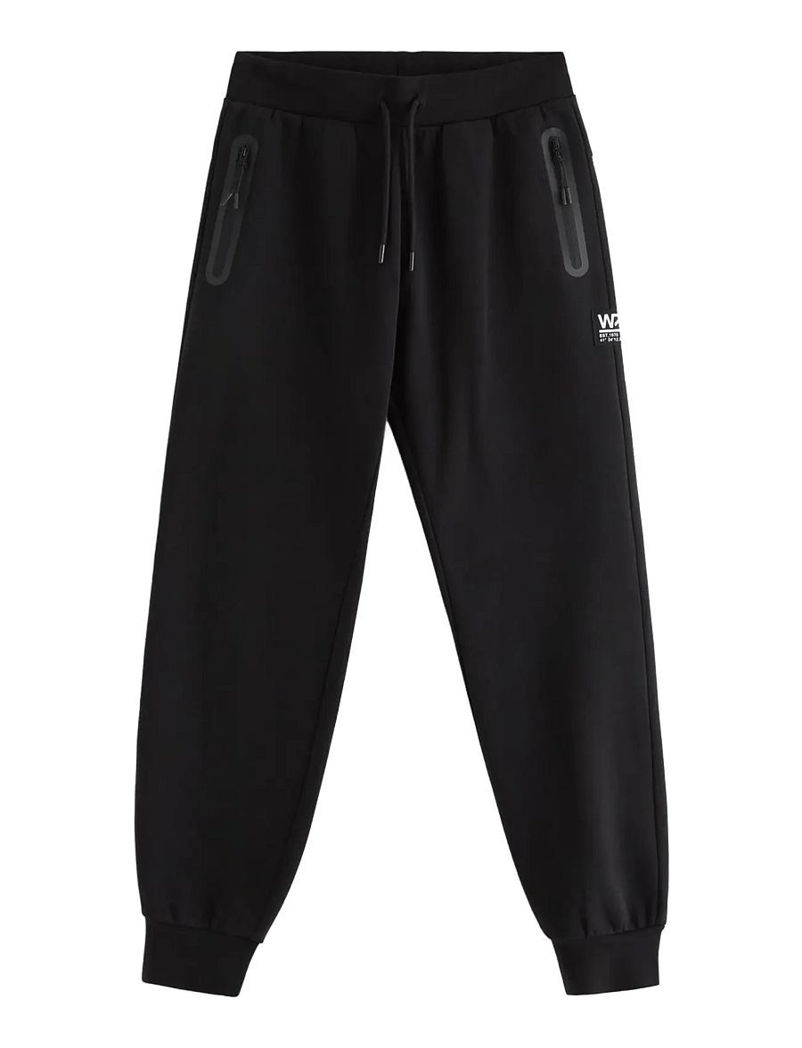 Lindex - Joggers with brushed inside - jogginghosen - black - 1