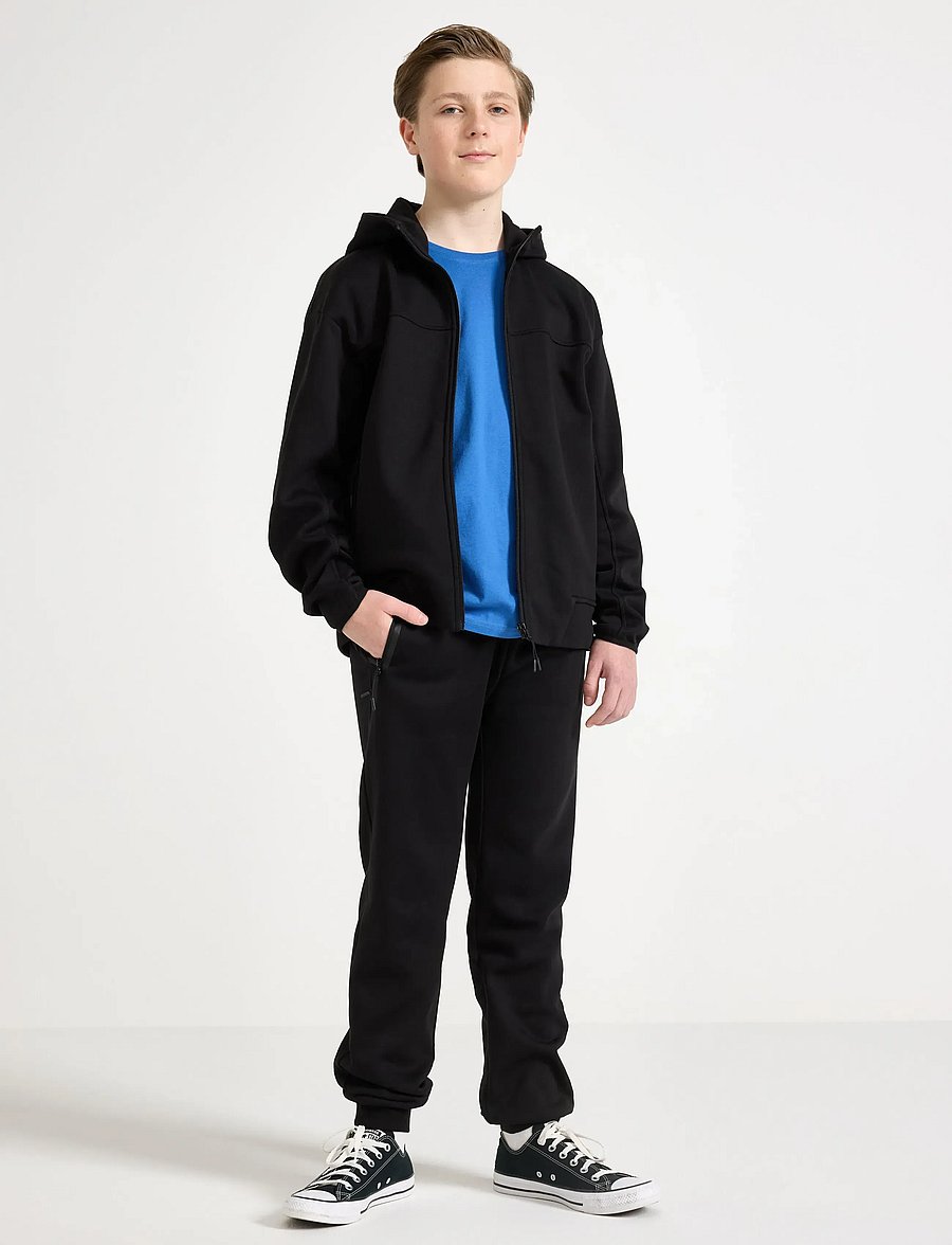 Lindex - Joggers with brushed inside - jogginghosen - black - 0