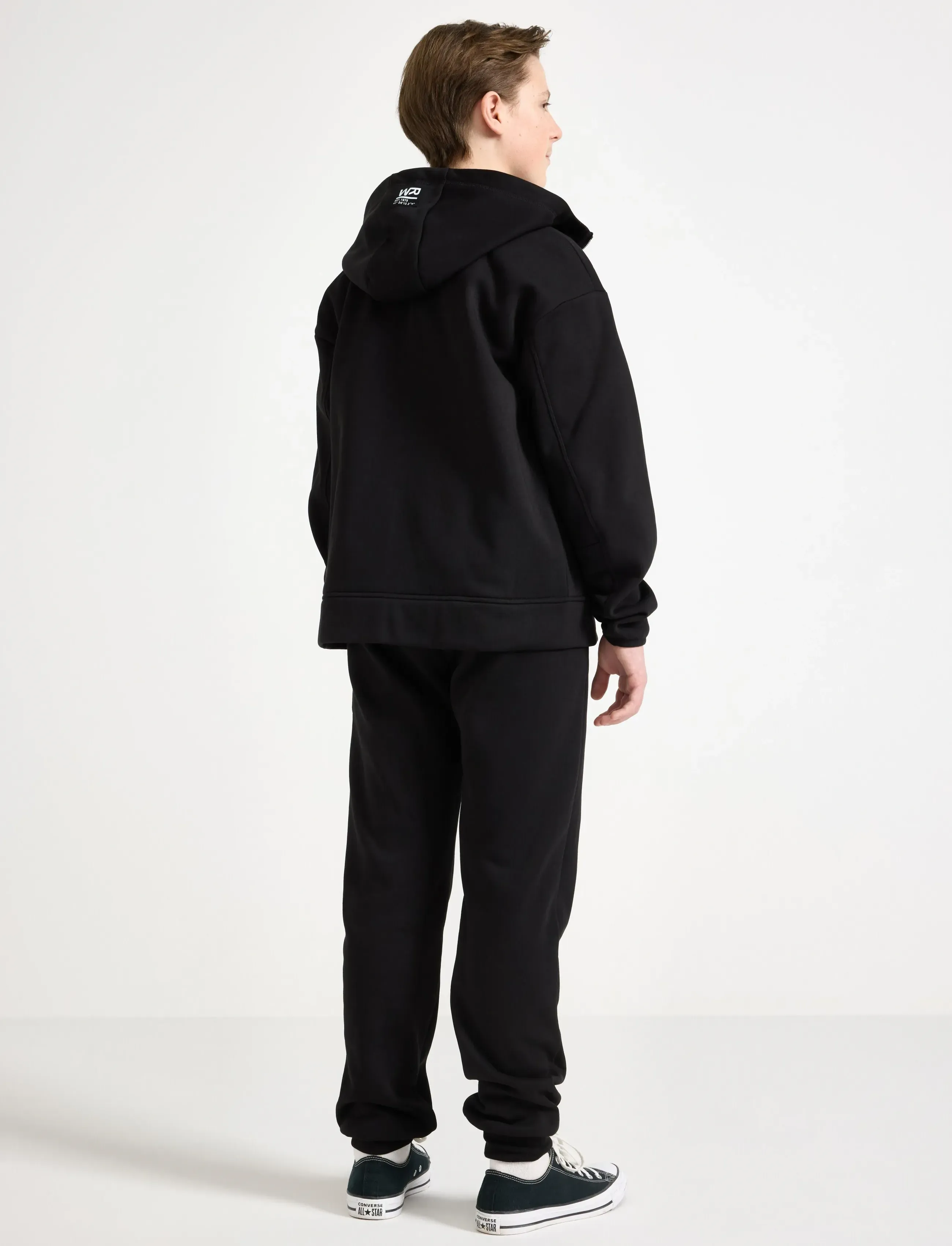 Lindex - Joggers with brushed inside - sweatpants - black - 3