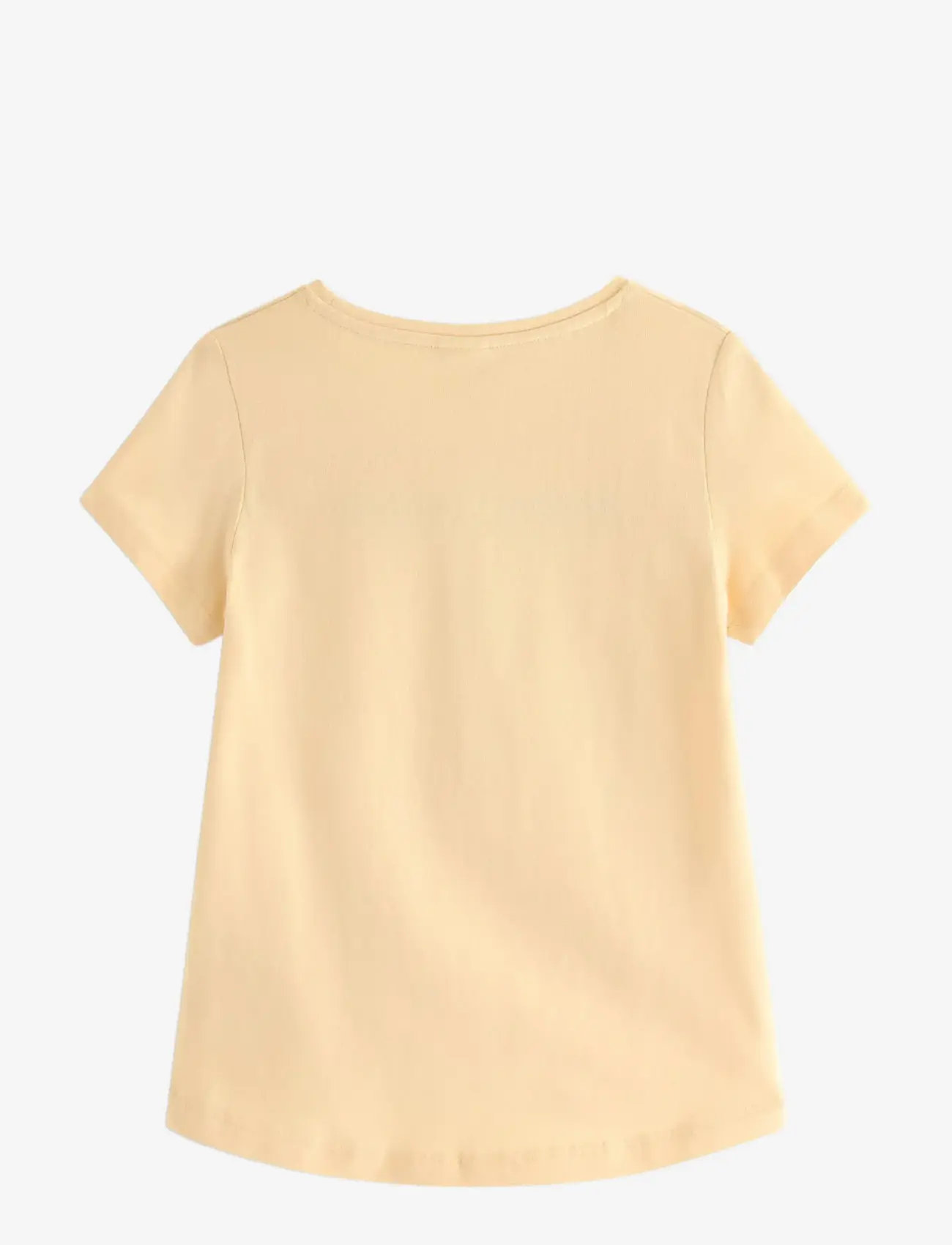 Lindex - Short-sleeved top - short-sleeved t-shirts - light dusty yellow - 1