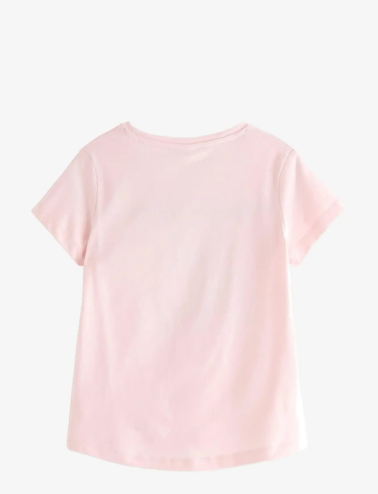 Lindex - Short-sleeved top - kortärmade t-shirts - light pink - 1