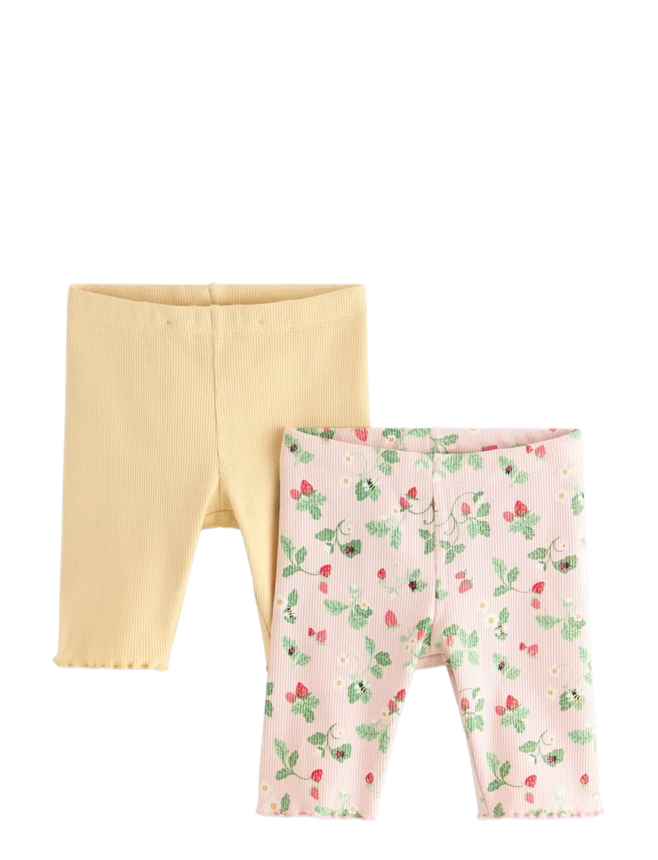 Lindex Ribbed cycling shorts - 4 for 3 - LIGHT PINK / pink/rose
