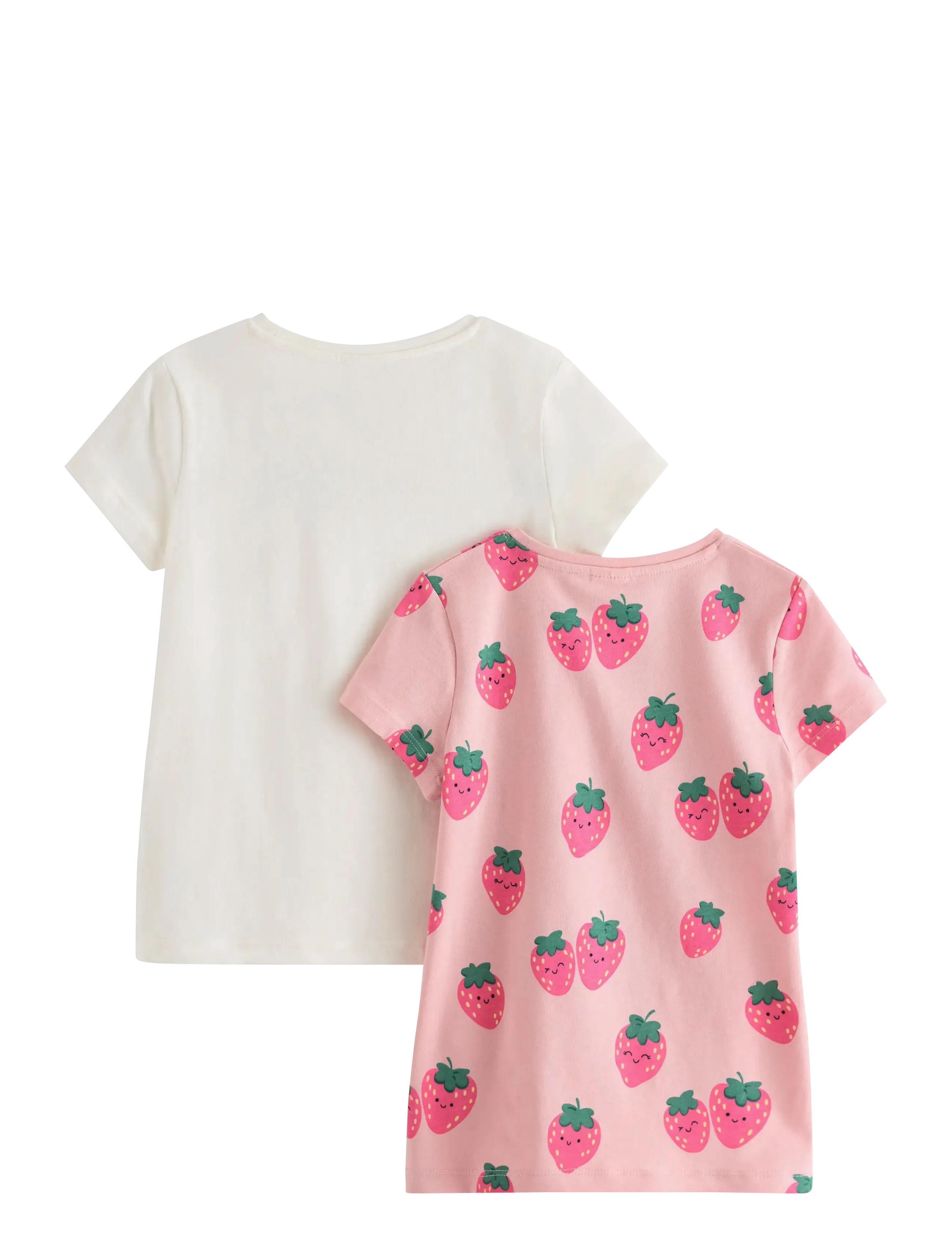 Lindex - 2-pack short-sleeved tops - t-krekli ar īsām piedurknēm - light pink - 2