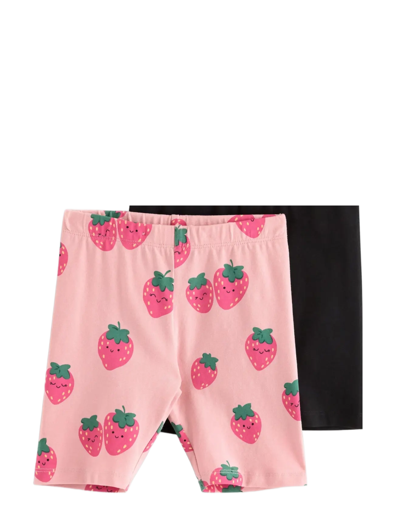 Lindex 2-pack cycling shorts - Neuheiten - LIGHT PINK / black