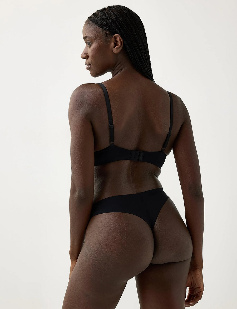 Lindex - Linnea push-up bra - push-up bh:ar - black - 3