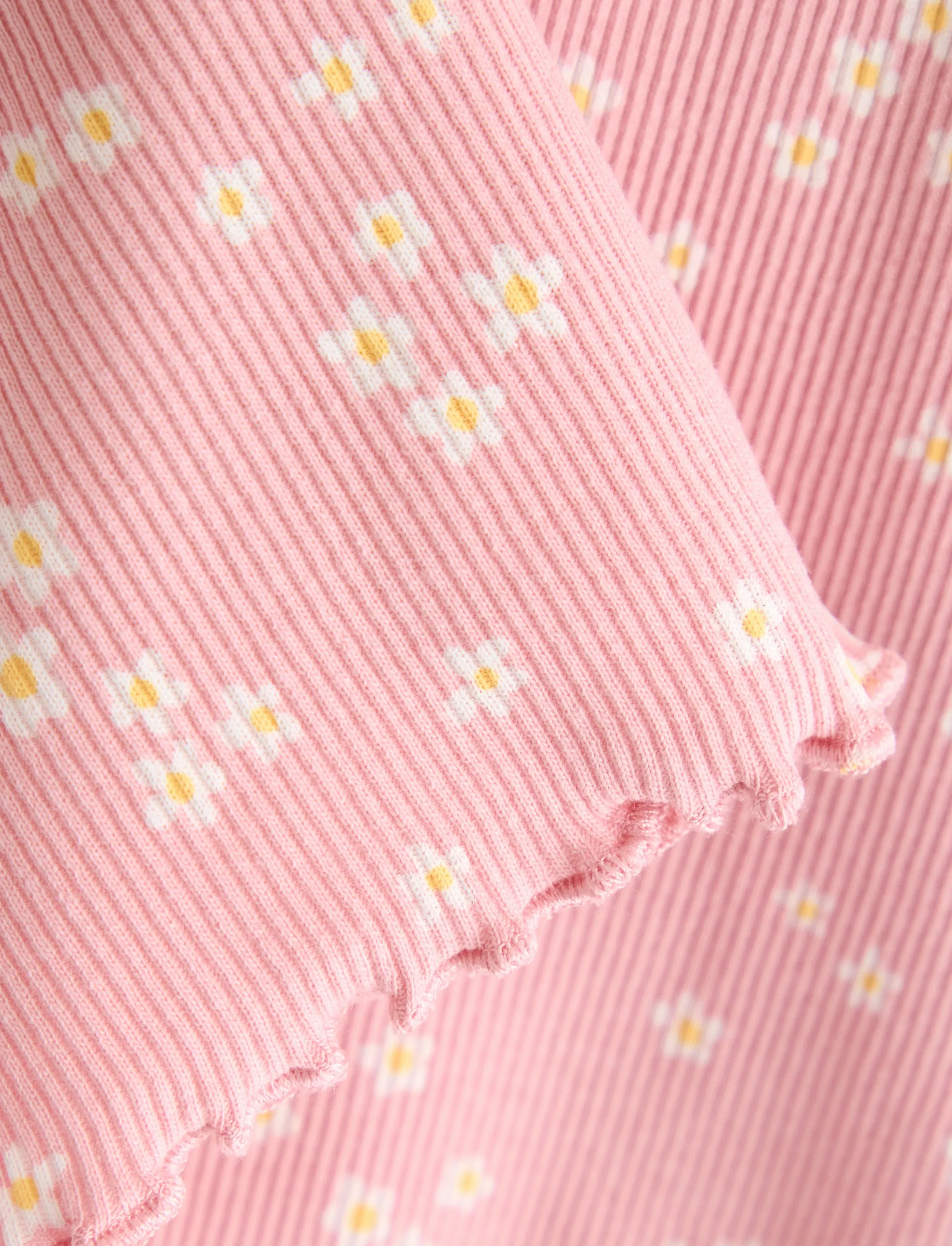 Lindex - Ribbed short-sleeved top - lühikeste varrukatega t-särgid - light pink - 5