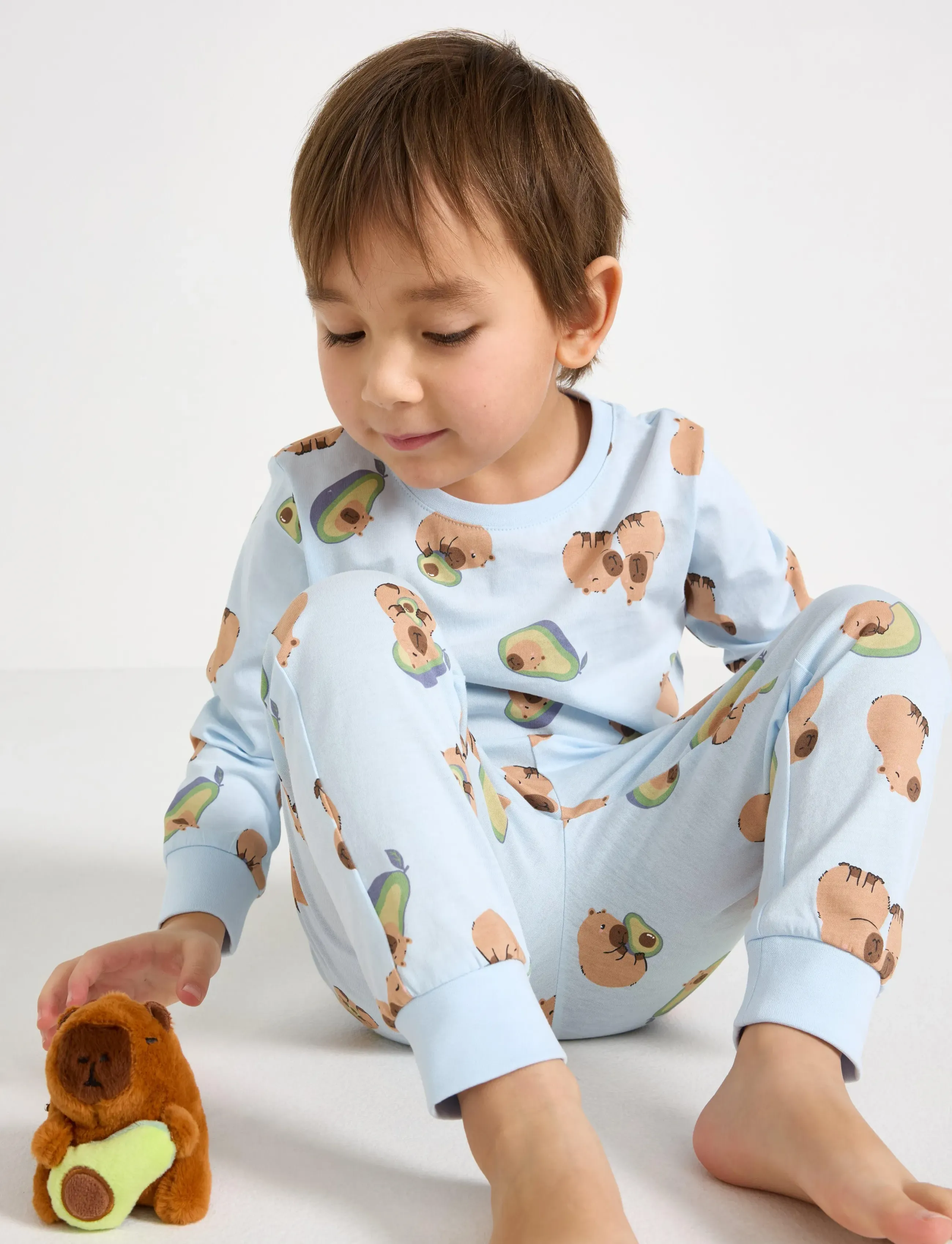 Lindex - Pyjama set - sets - light blue - 4