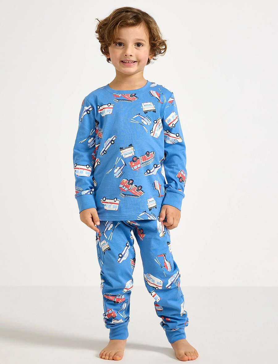 Lindex - Pyjama set - pyjamasset - dusty blue - 0