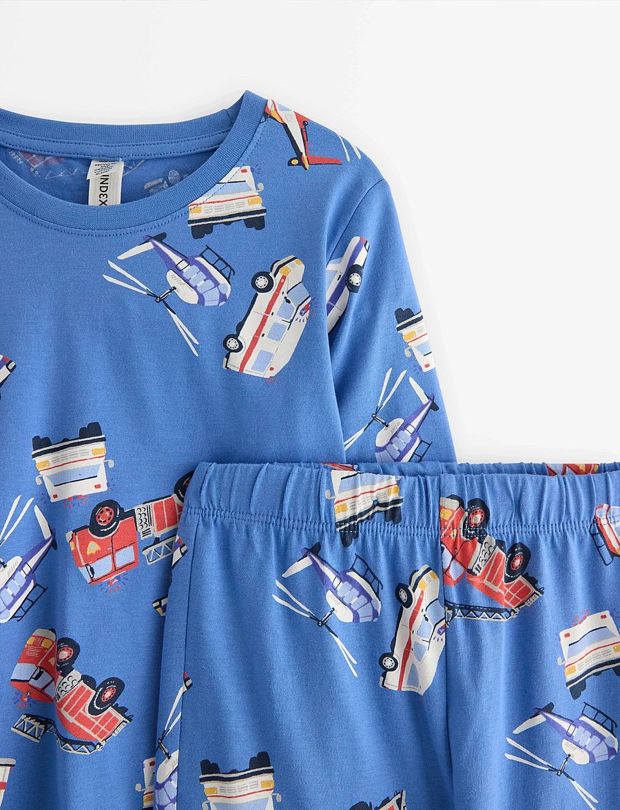 Lindex - Pyjama set - pyjamasset - dusty blue - 5