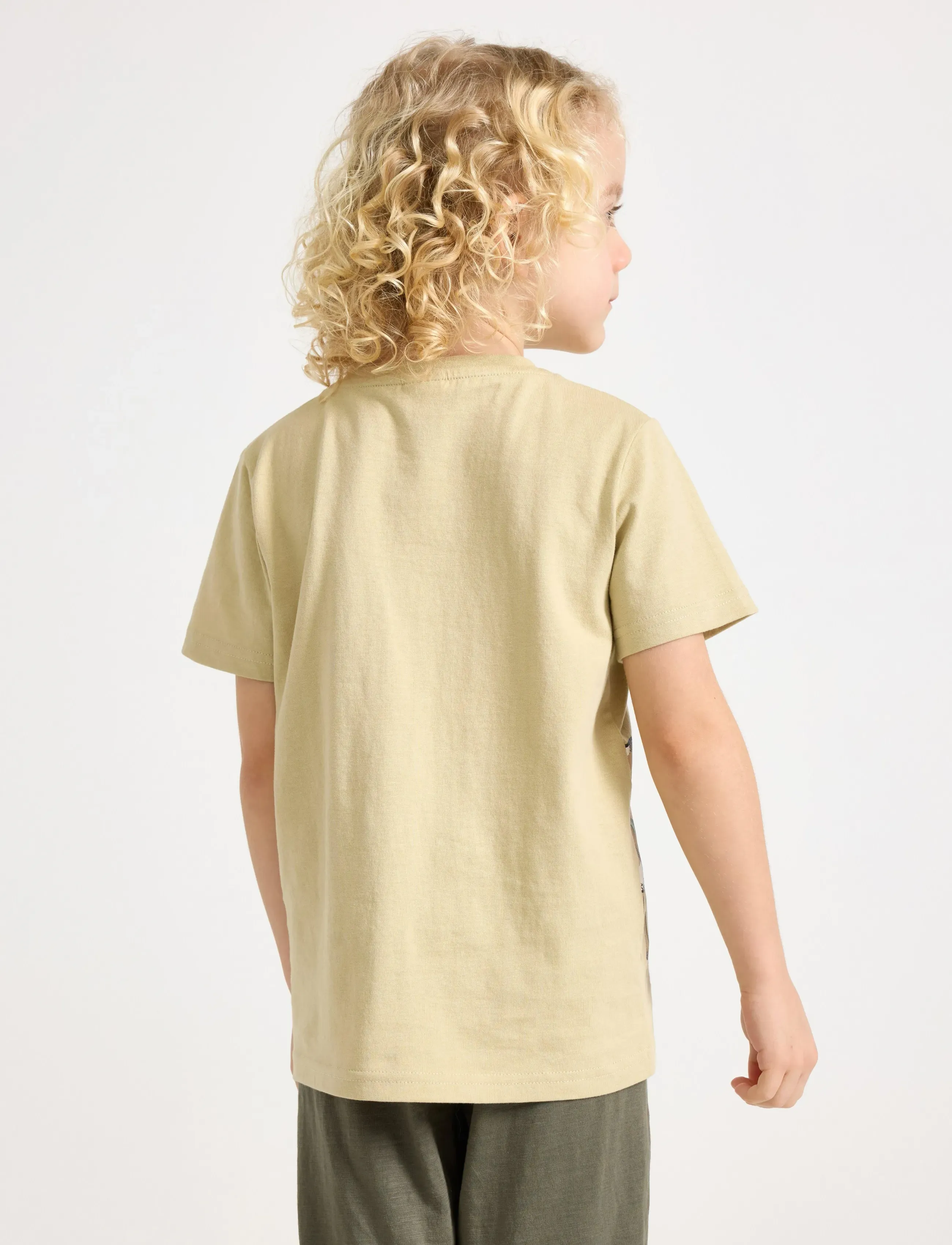 Lindex - Short-sleeved top - kurzärmelige - light dusty green - 3
