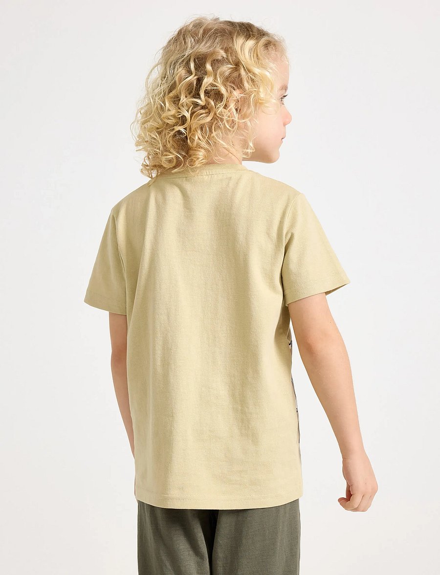 Lindex - Short-sleeved top - lühikeste varrukatega t-särgid - light dusty green - 3
