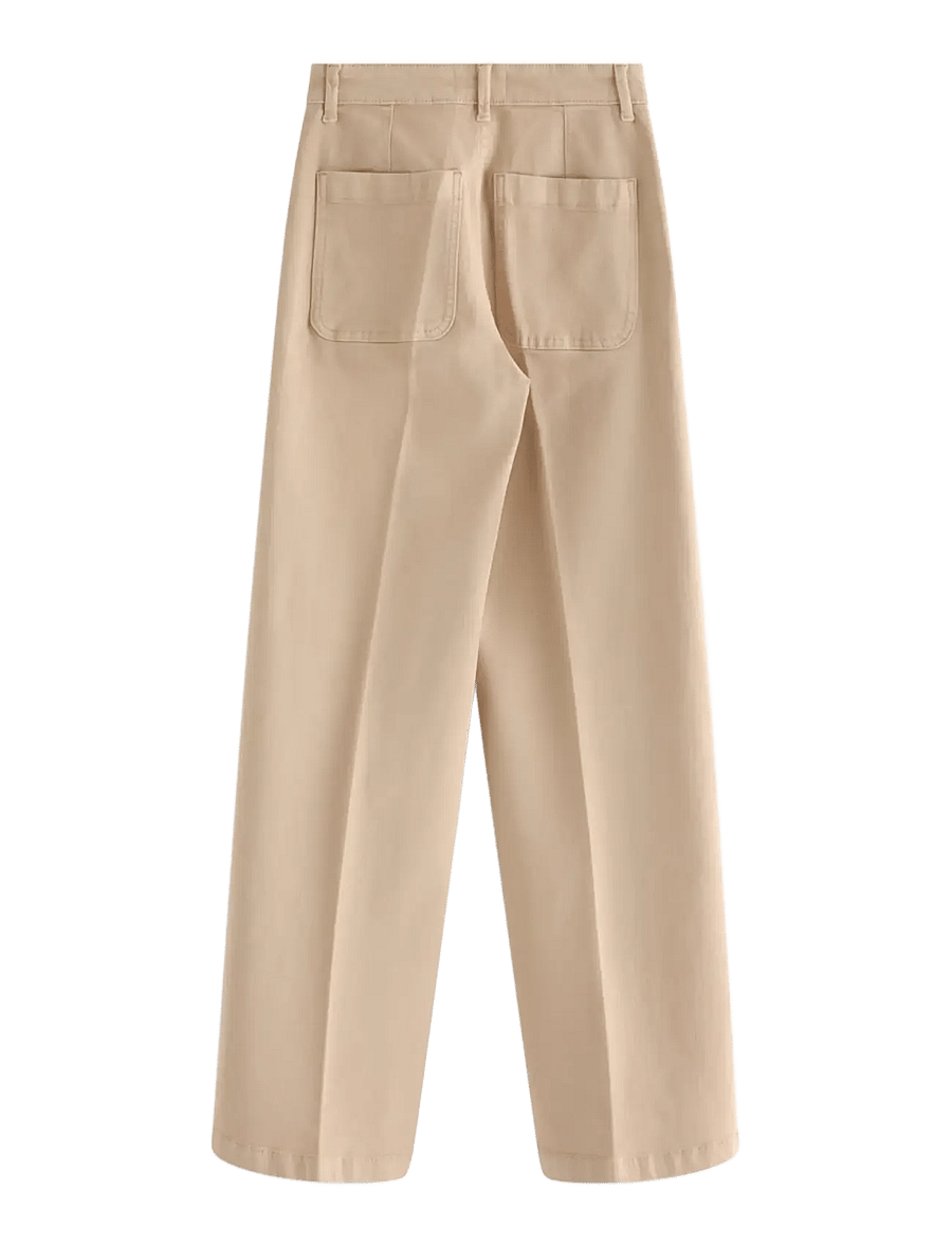 Lindex - Trousers Colette - hosen mit weitem bein - beige - 2