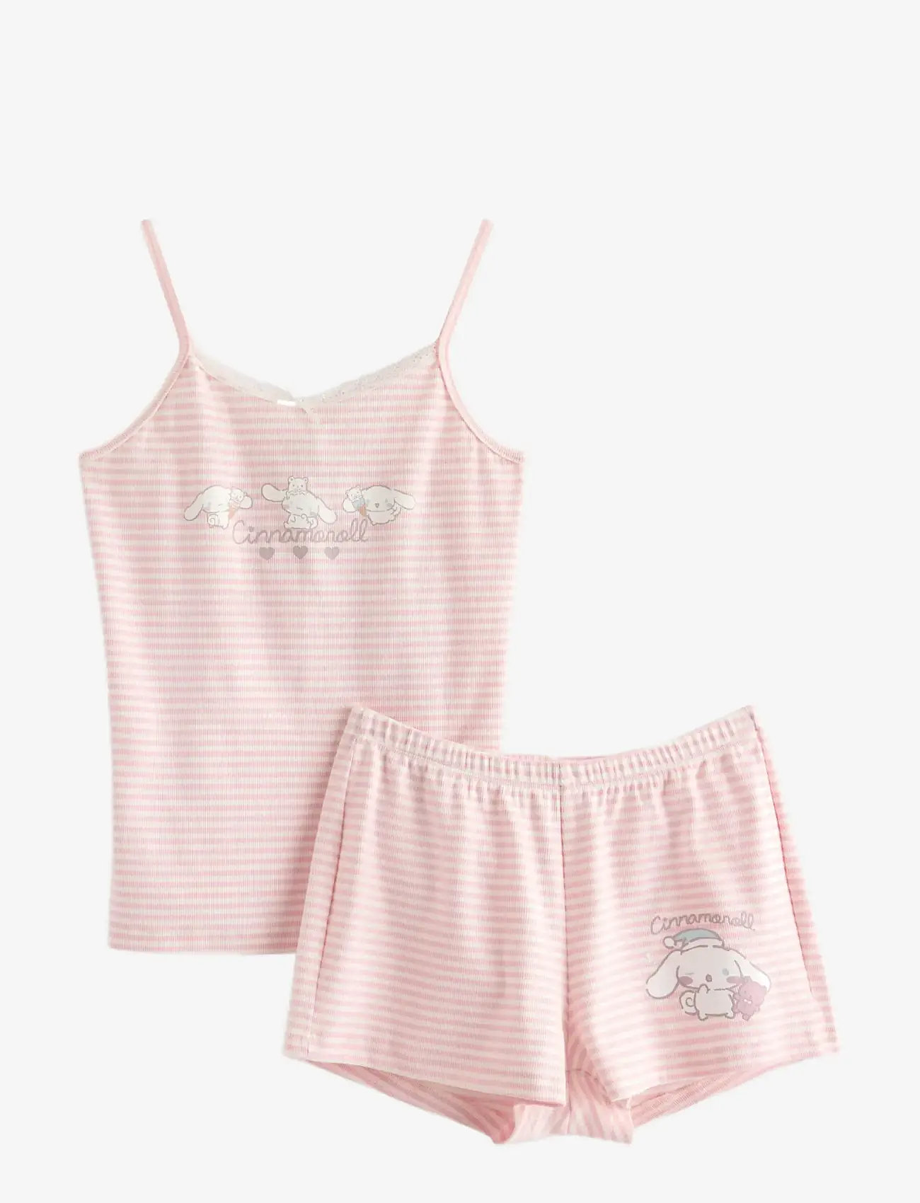 Lindex - Cinnamoroll pyjama set - pyjamassæt - light pink - 1