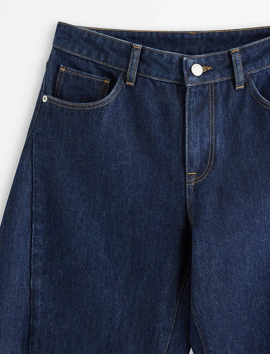 Lindex - BARREL jeans with ankle length - barrel jeans - dark denim - 5