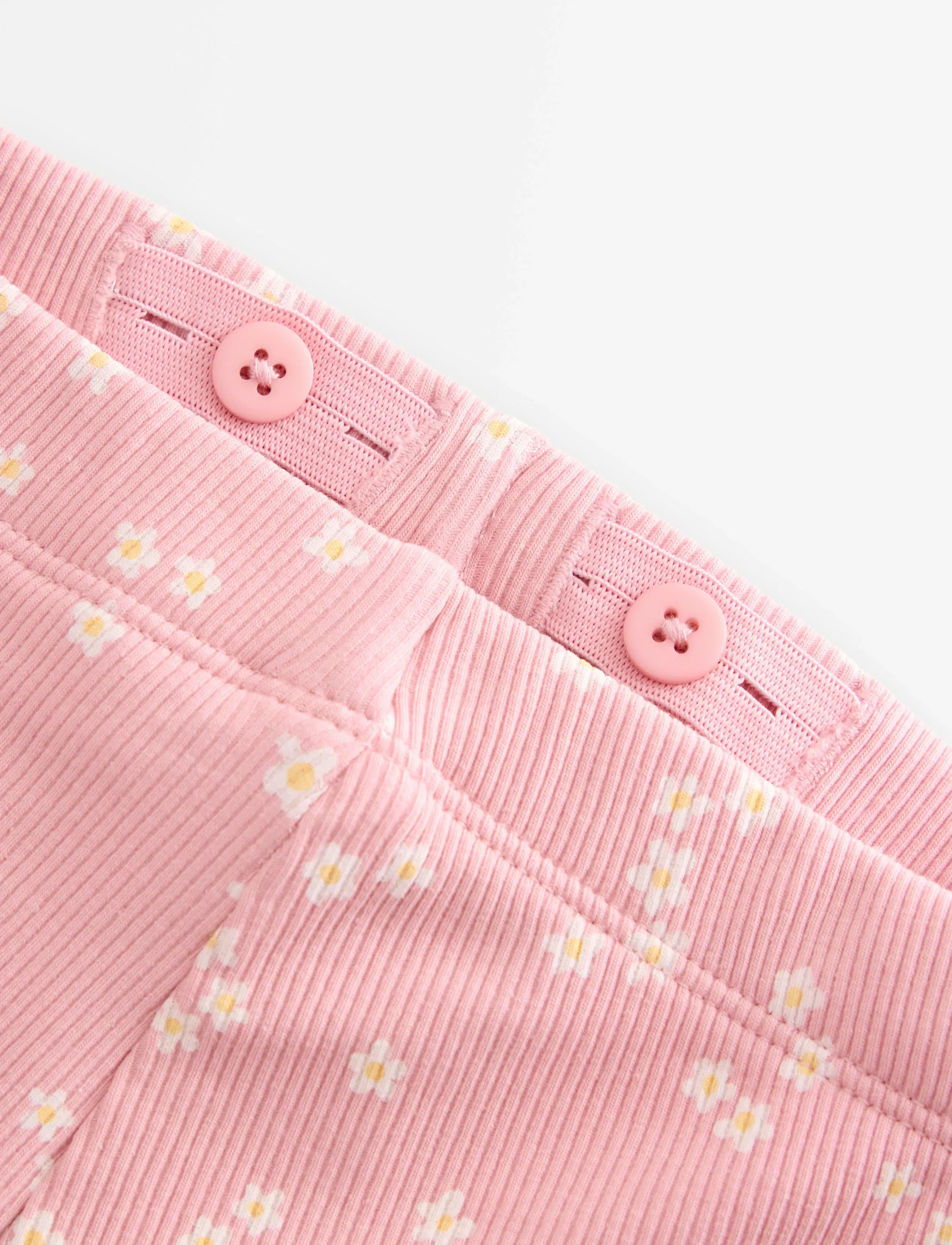 Lindex - Ribbed leggings - leggings - light pink - 5