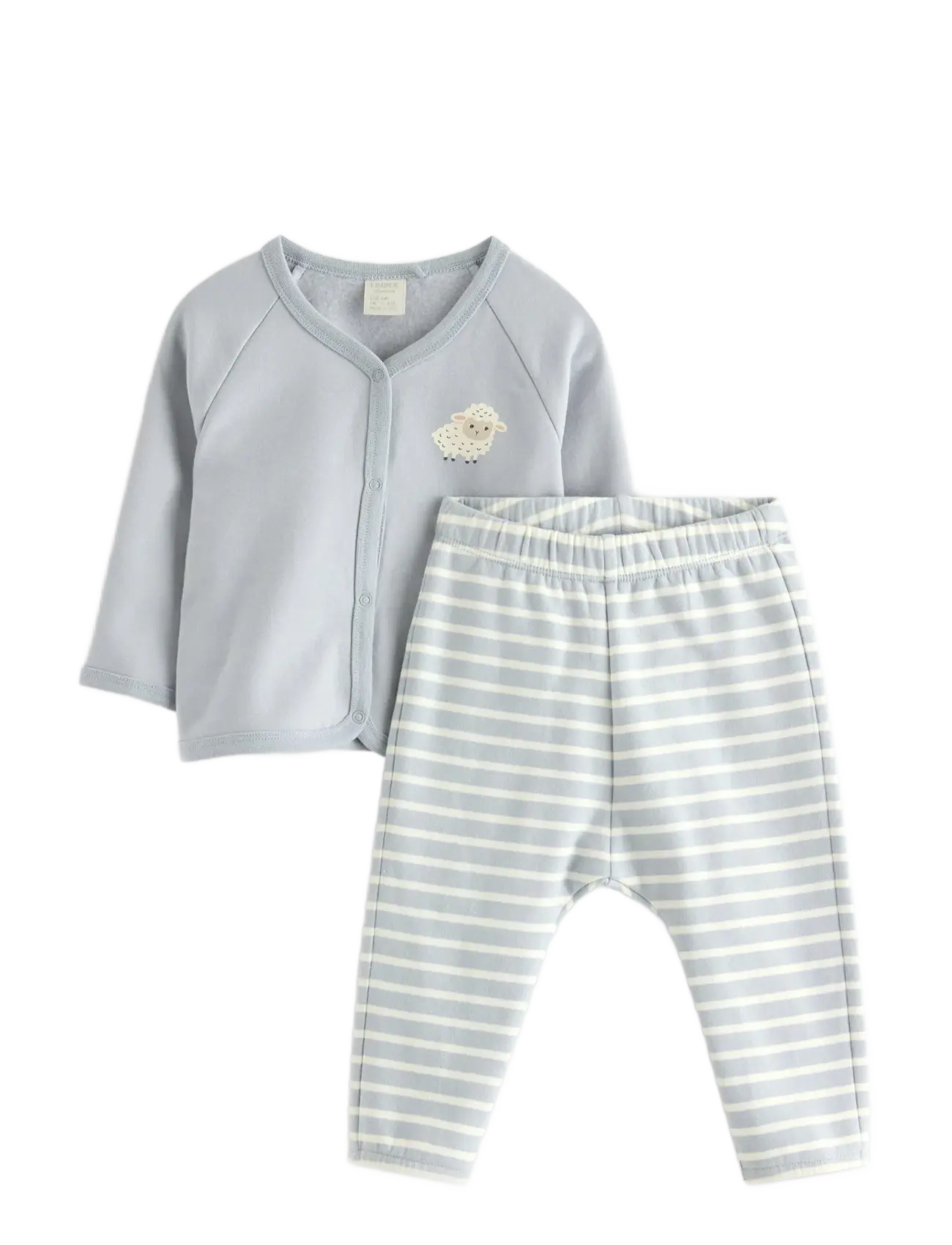 Lindex Set jacket and trousers - 4 for 3 - LIGHT DUSTY BLUE / blue