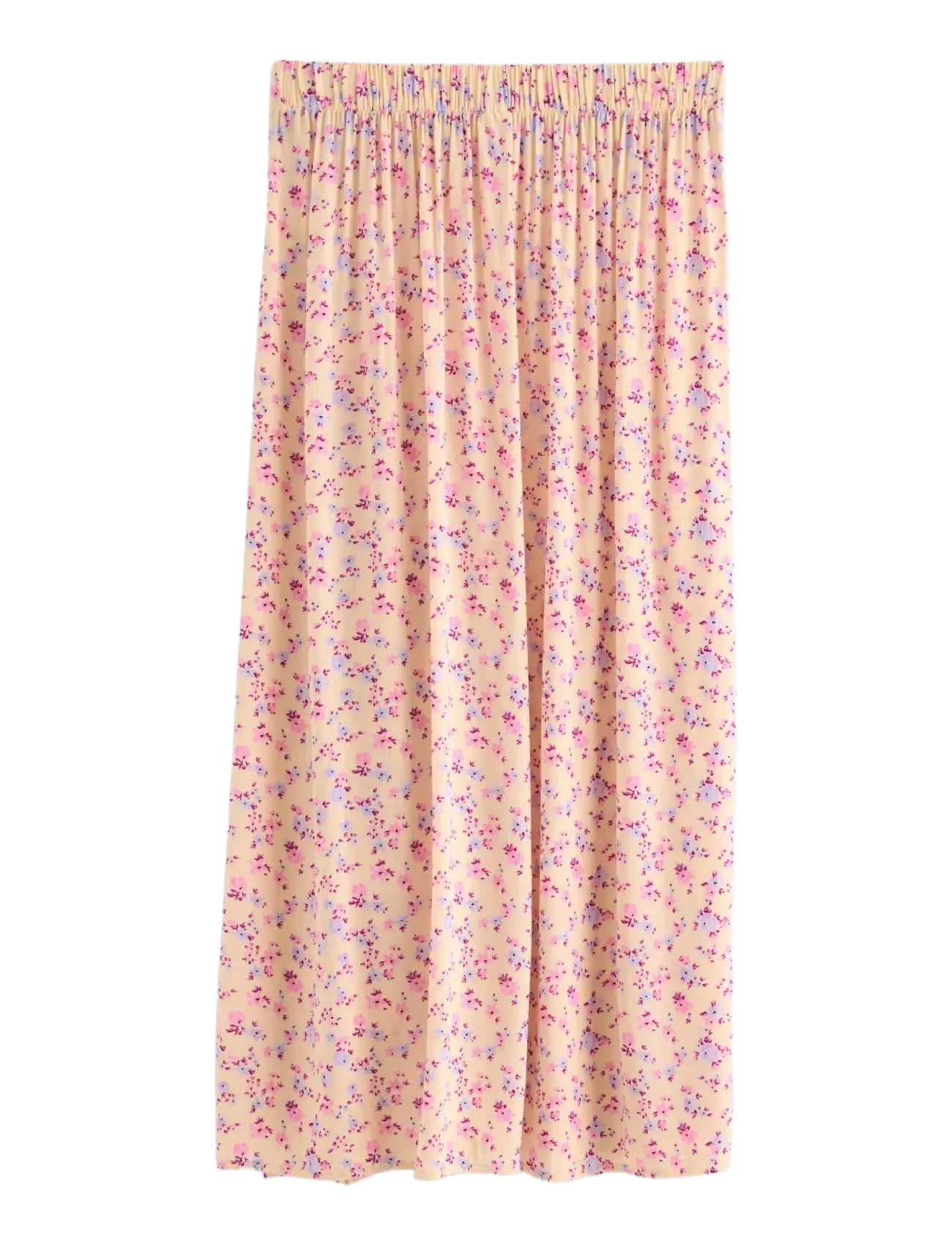Lindex - Skirt with flounce - midi svārki - light yellow - 2