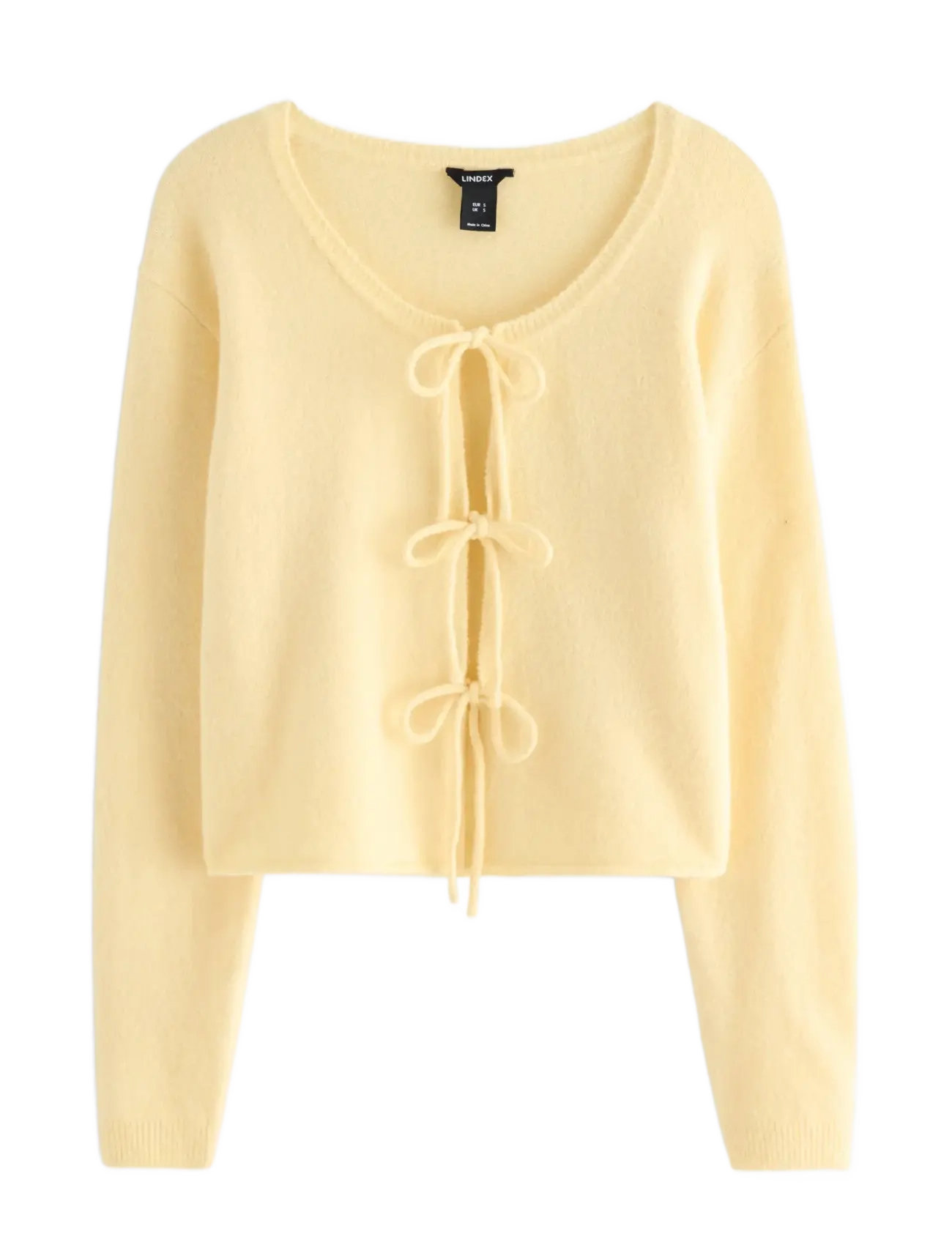 LINDEX Strick Cardigan Gelb - XXL - Damen