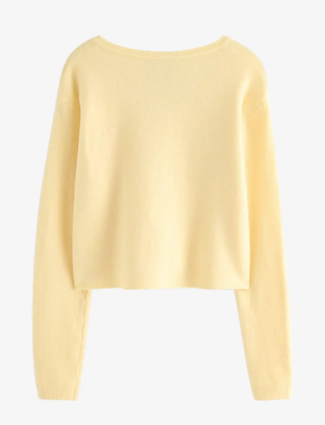 Lindex - Knitted cardigan - kardiganid - light yellow - 2