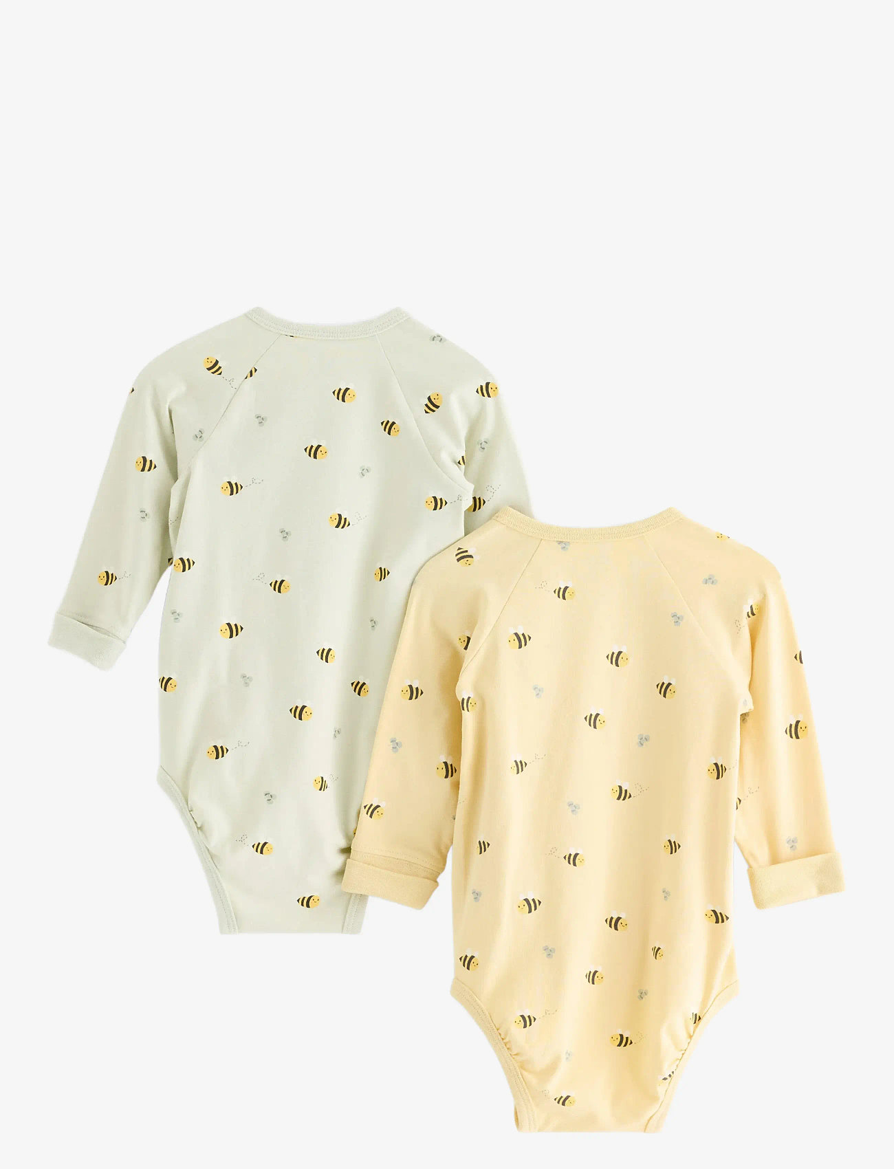 Lindex - Body wrap 2 pack aop - kietaisubodyt - light dusty yellow - 1