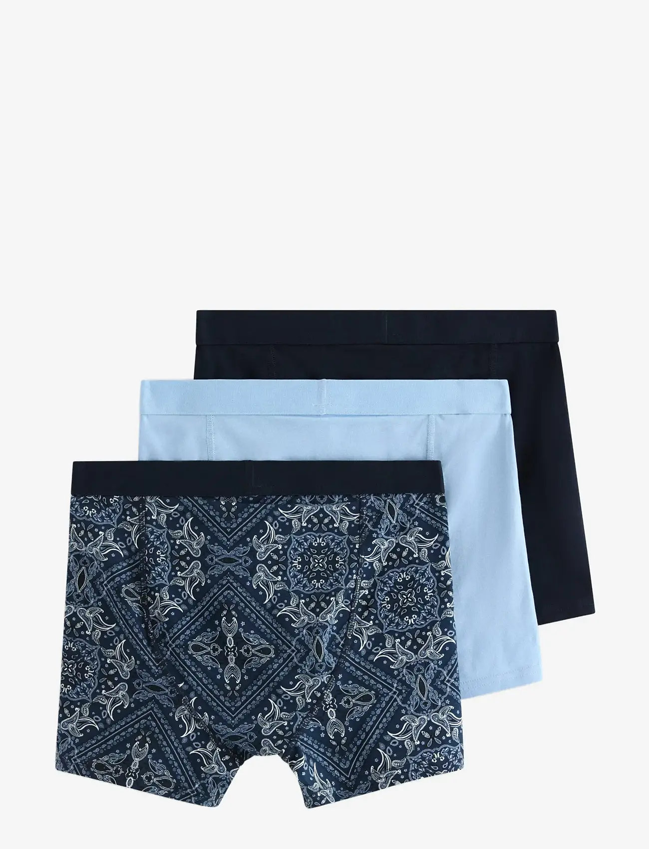 Lindex - 3-pack boxer shorts - underbukser - dark navy - 1