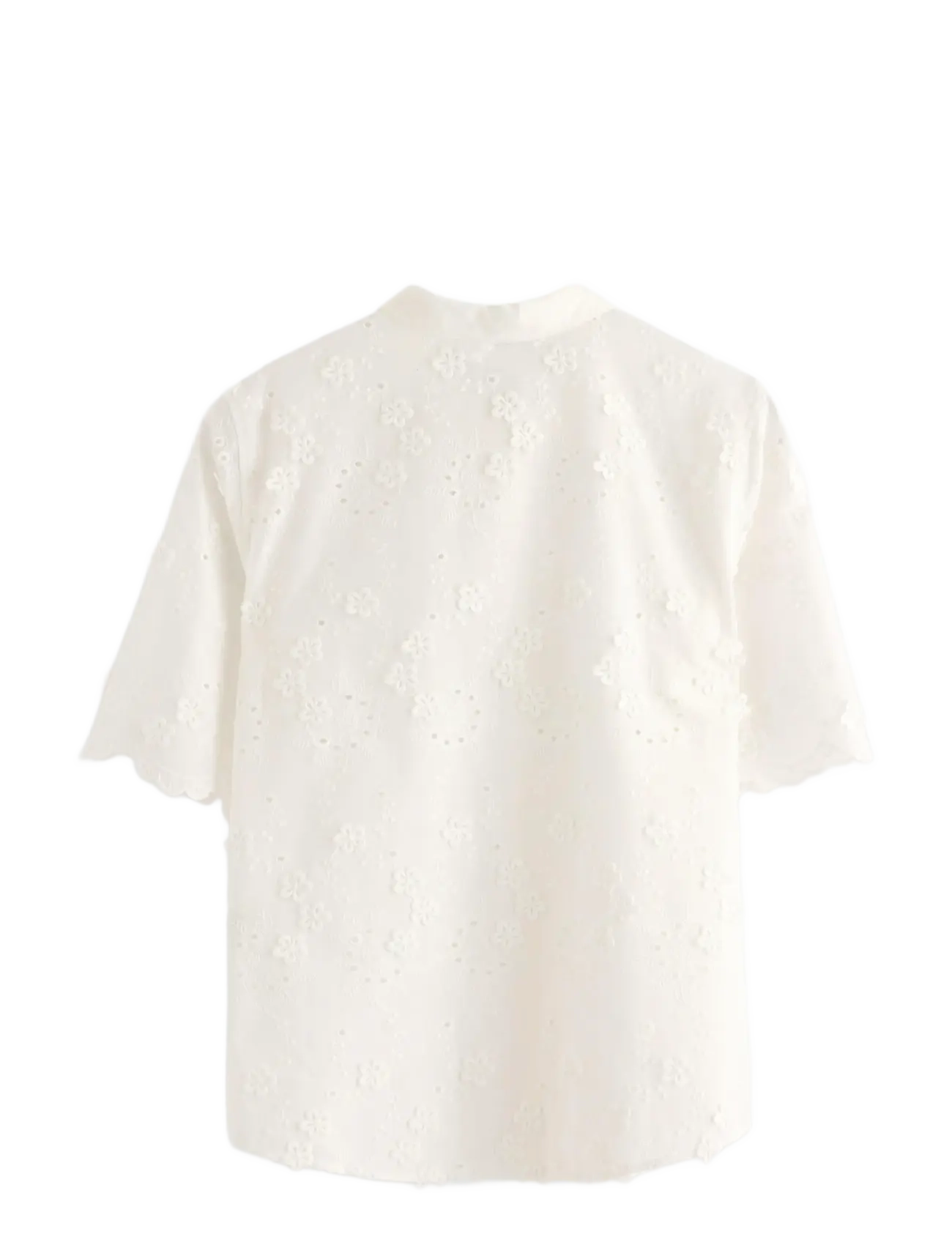 Lindex - Blouse with broderie anglaise - off white - 2