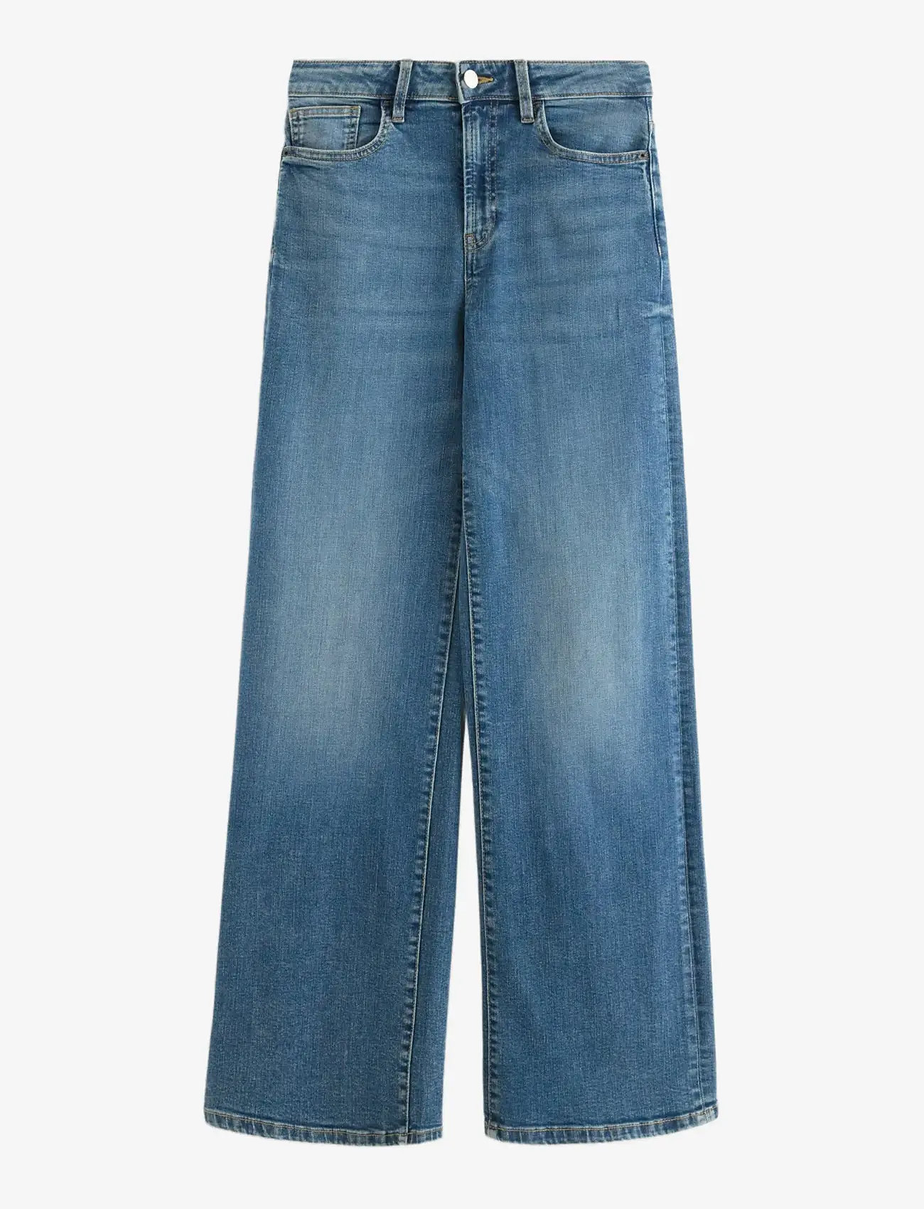 Lindex - STRAIGHT jeans with light stretch - straight jeans - denim - 1