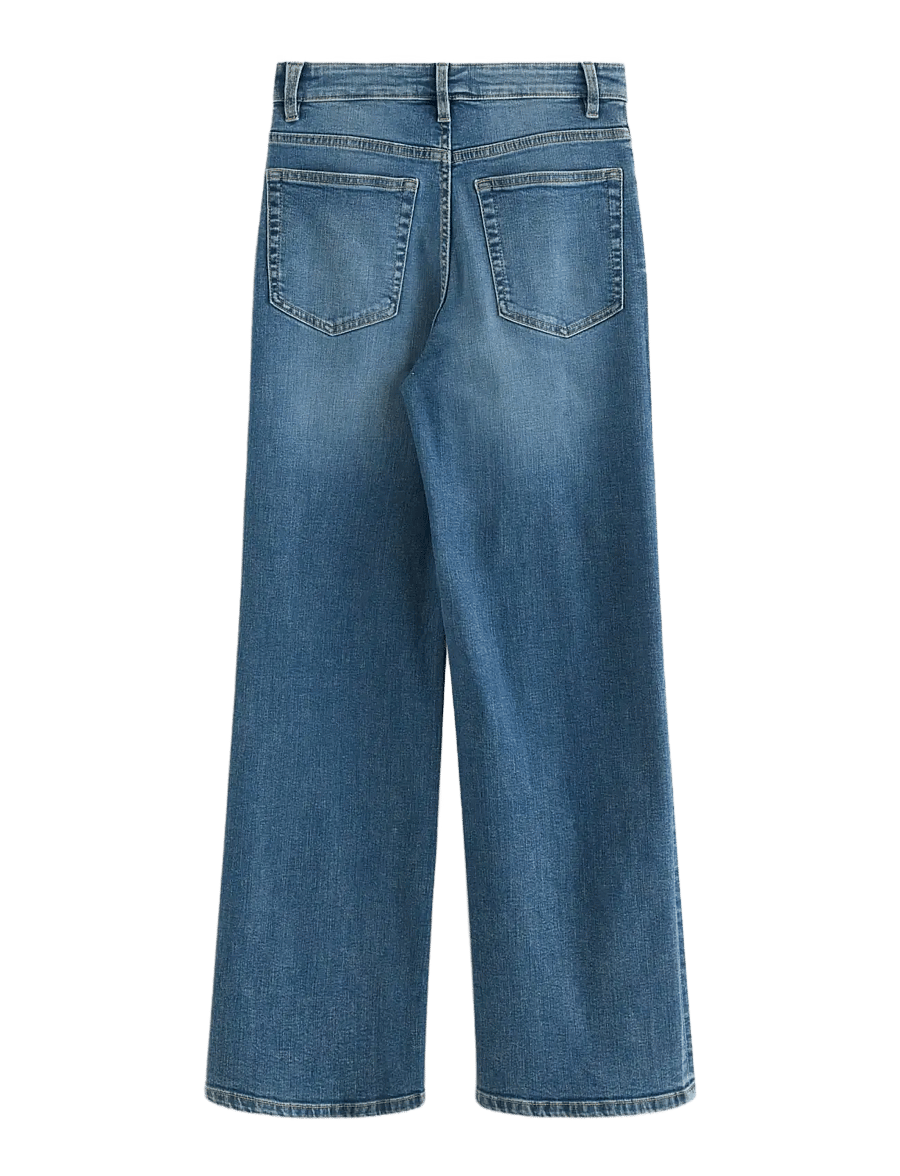 Lindex - STRAIGHT jeans with light stretch - suorat farkut - denim - 2