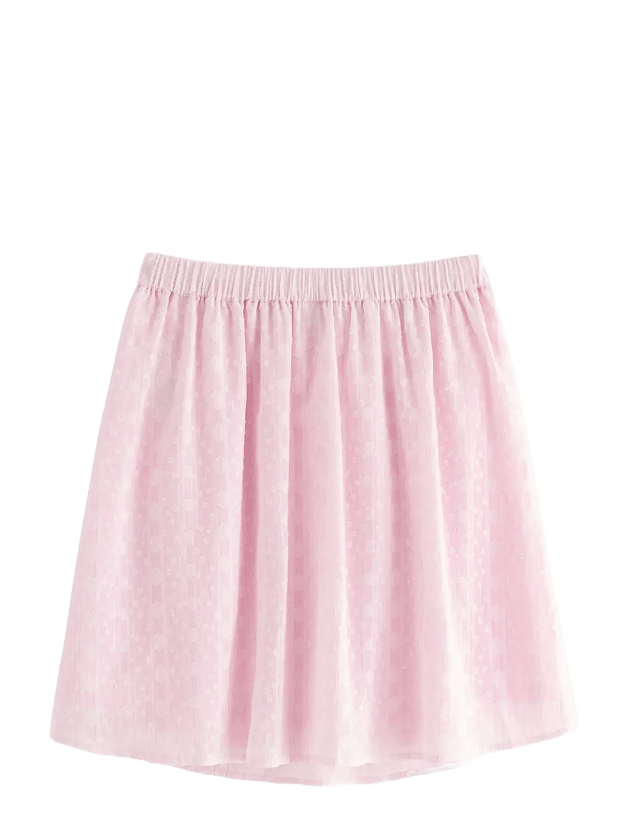 Lindex - Skirt with lurex - korte nederdele - light pink - 2
