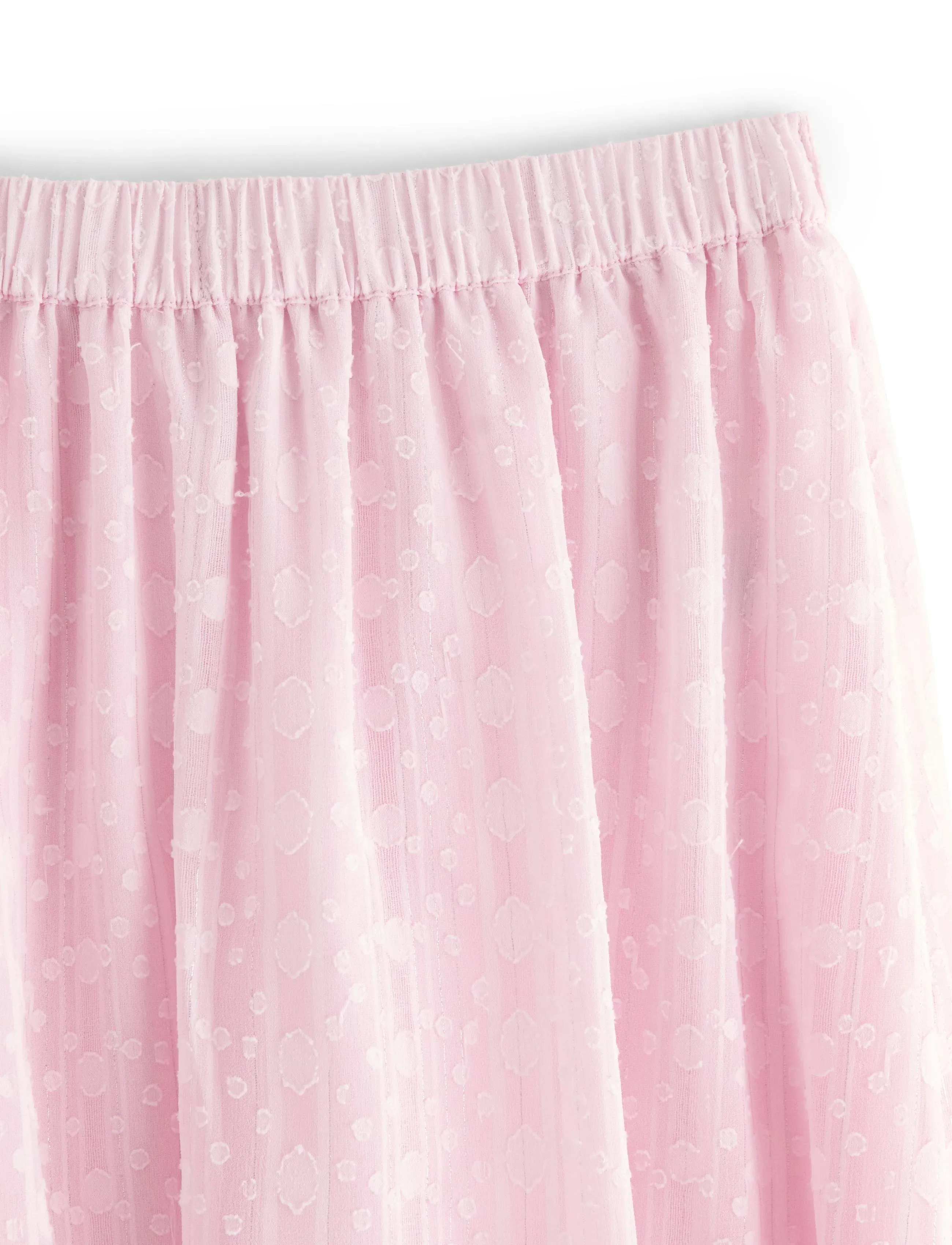 Lindex - Skirt with lurex - short skirts - light pink - 5