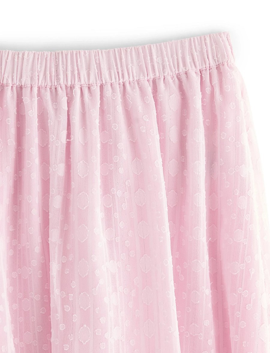 Lindex - Skirt with lurex - korte nederdele - light pink - 5